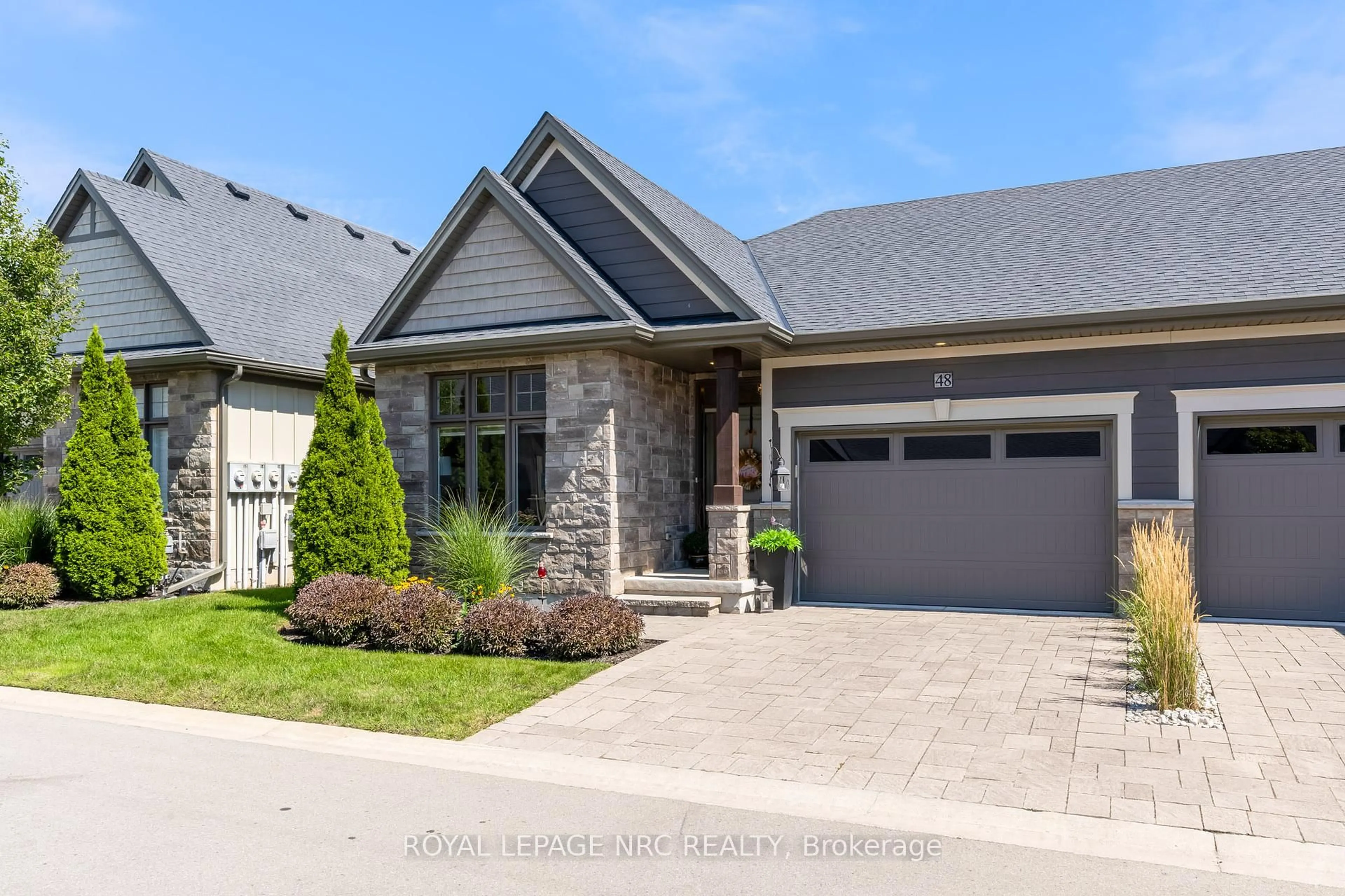 Home with brick exterior material, street for 180 Port Robinson Rd #48, Pelham Ontario L0S 1E6