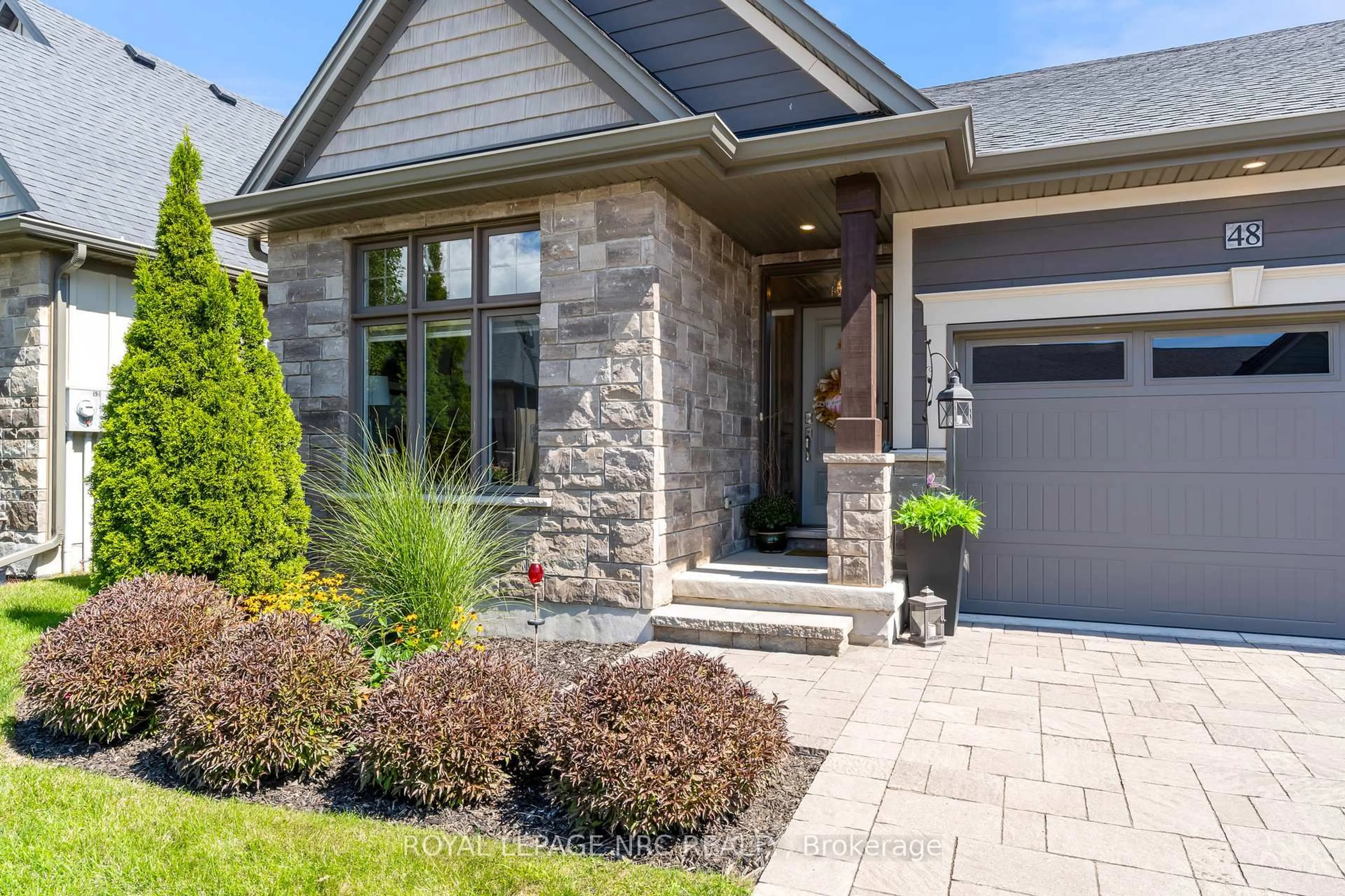 Home with brick exterior material, street for 180 Port Robinson Rd #48, Pelham Ontario L0S 1E6