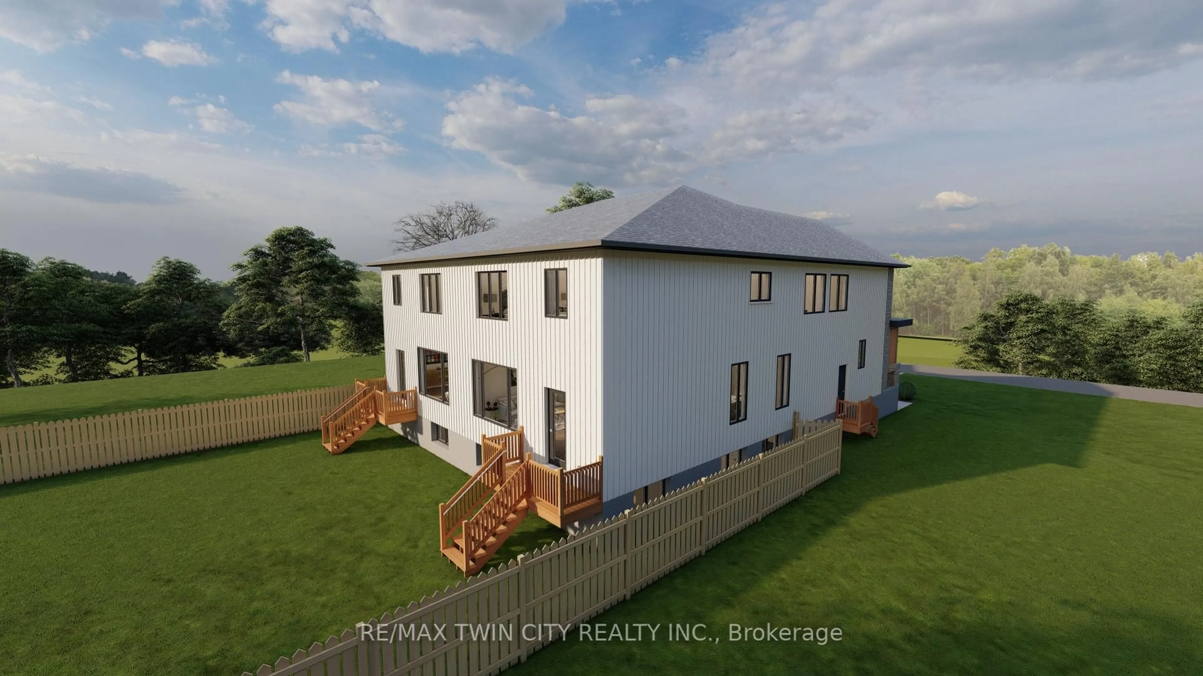 A pic from outside/outdoor area/front of a property/back of a property/a pic from drone, building for 133 Pugh St, Perth East Ontario N0K 1M0