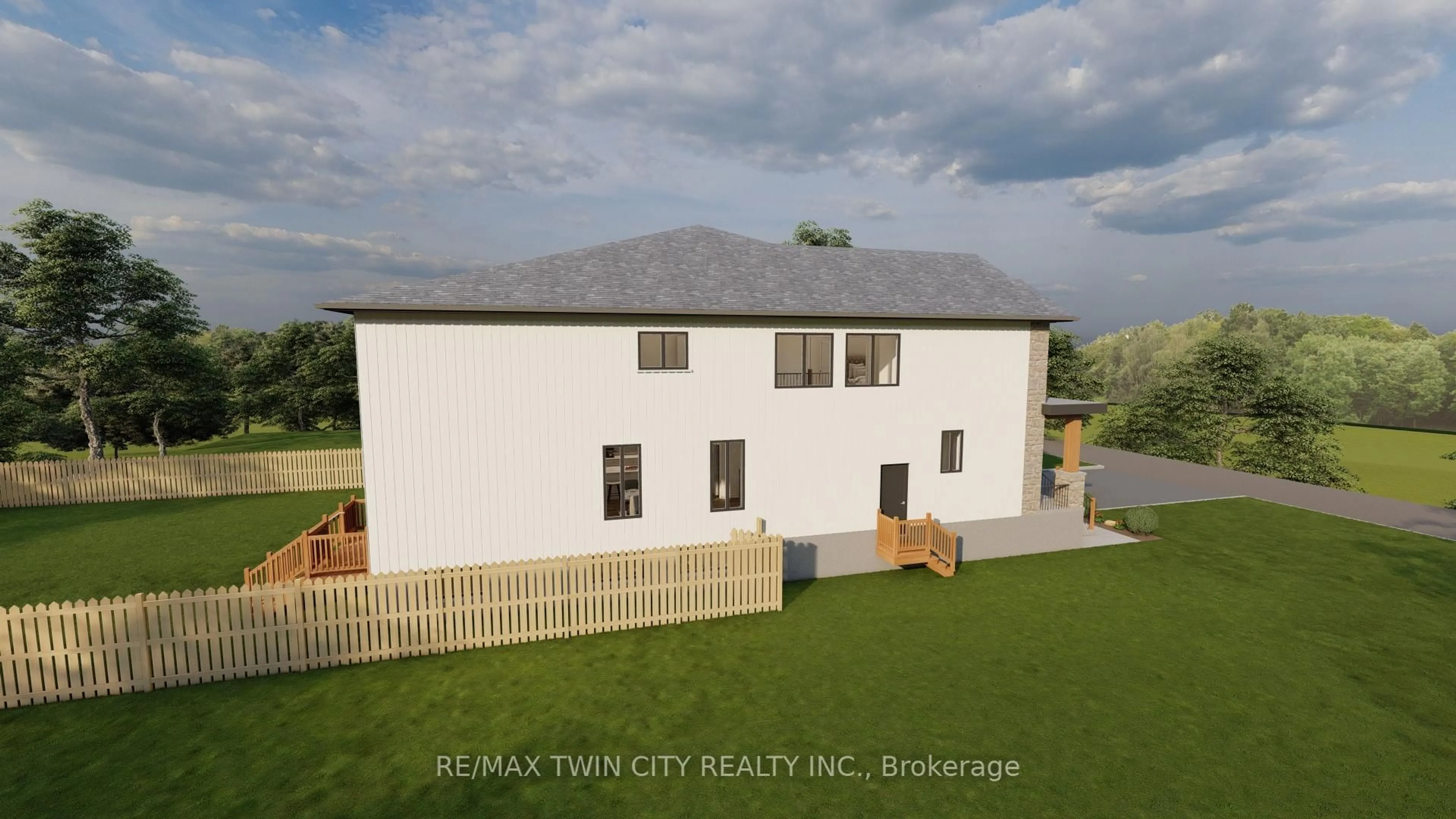 A pic from outside/outdoor area/front of a property/back of a property/a pic from drone, building for 133 Pugh St, Perth East Ontario N0K 1M0
