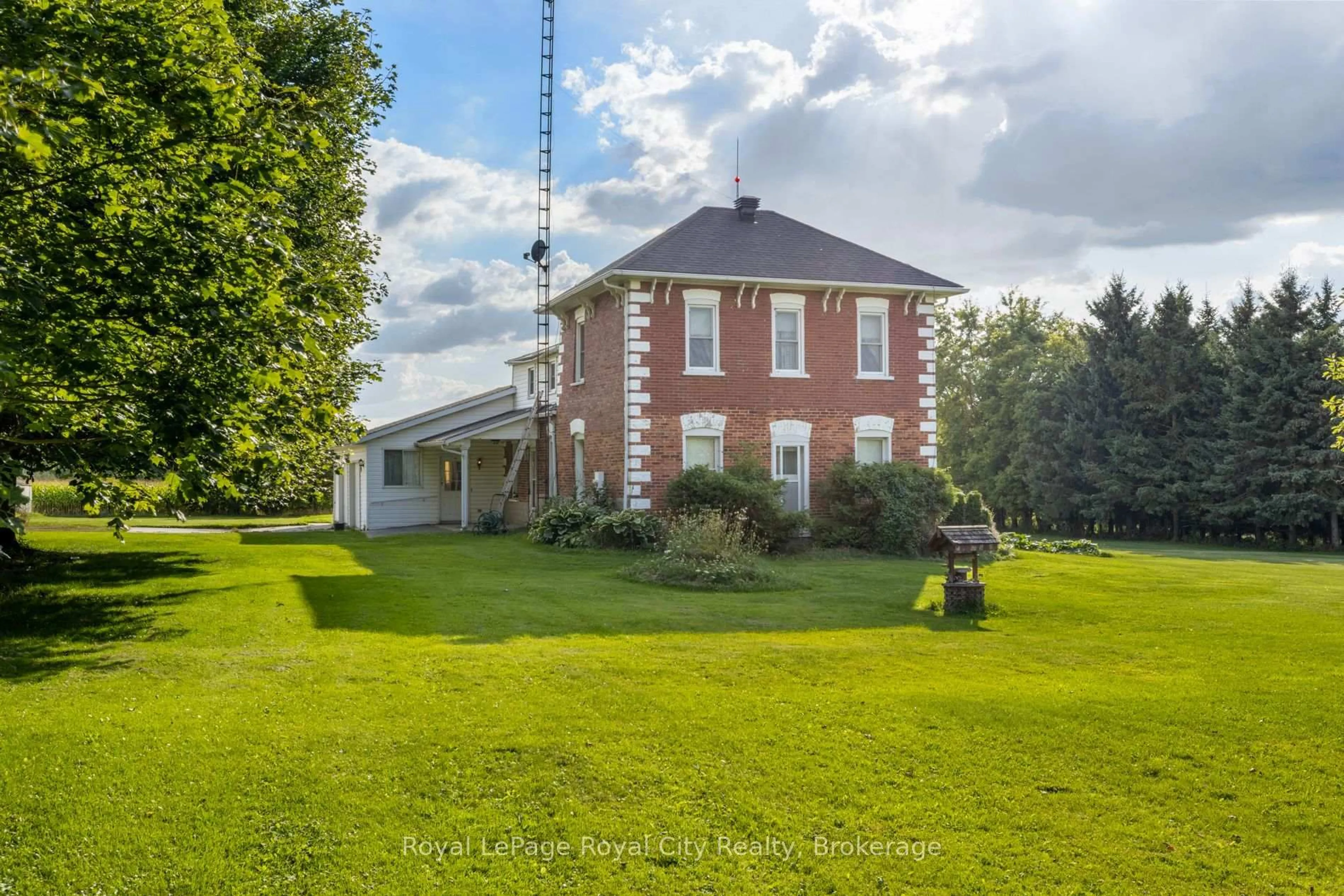 A pic from outside/outdoor area/front of a property/back of a property/a pic from drone, building for 8510 6 Highway, Wellington North Ontario N0B 1A0