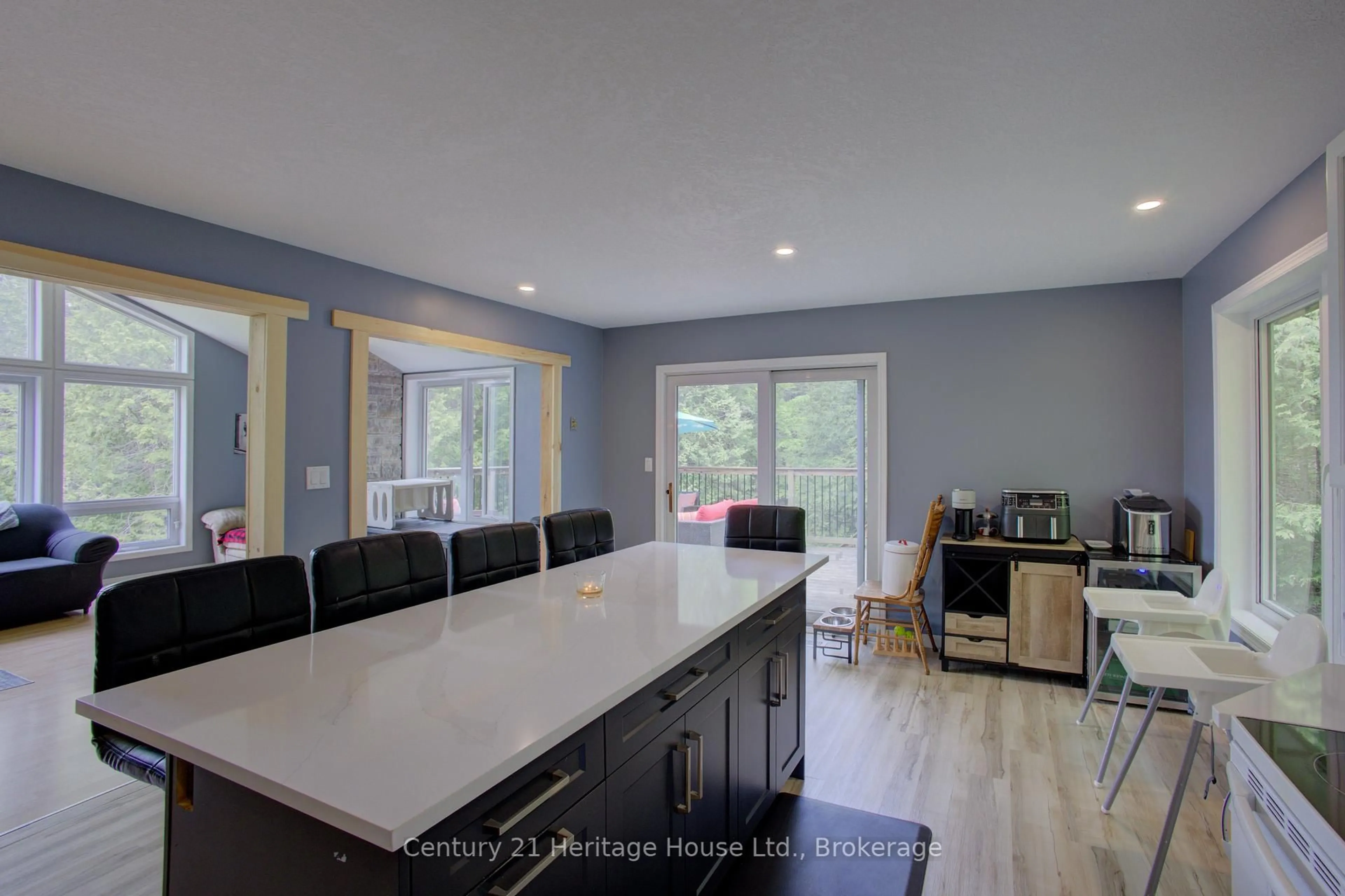 Open concept kitchen, unknown for 423080 Rocky Saugeen Rd, West Grey Ontario N0G 1R0
