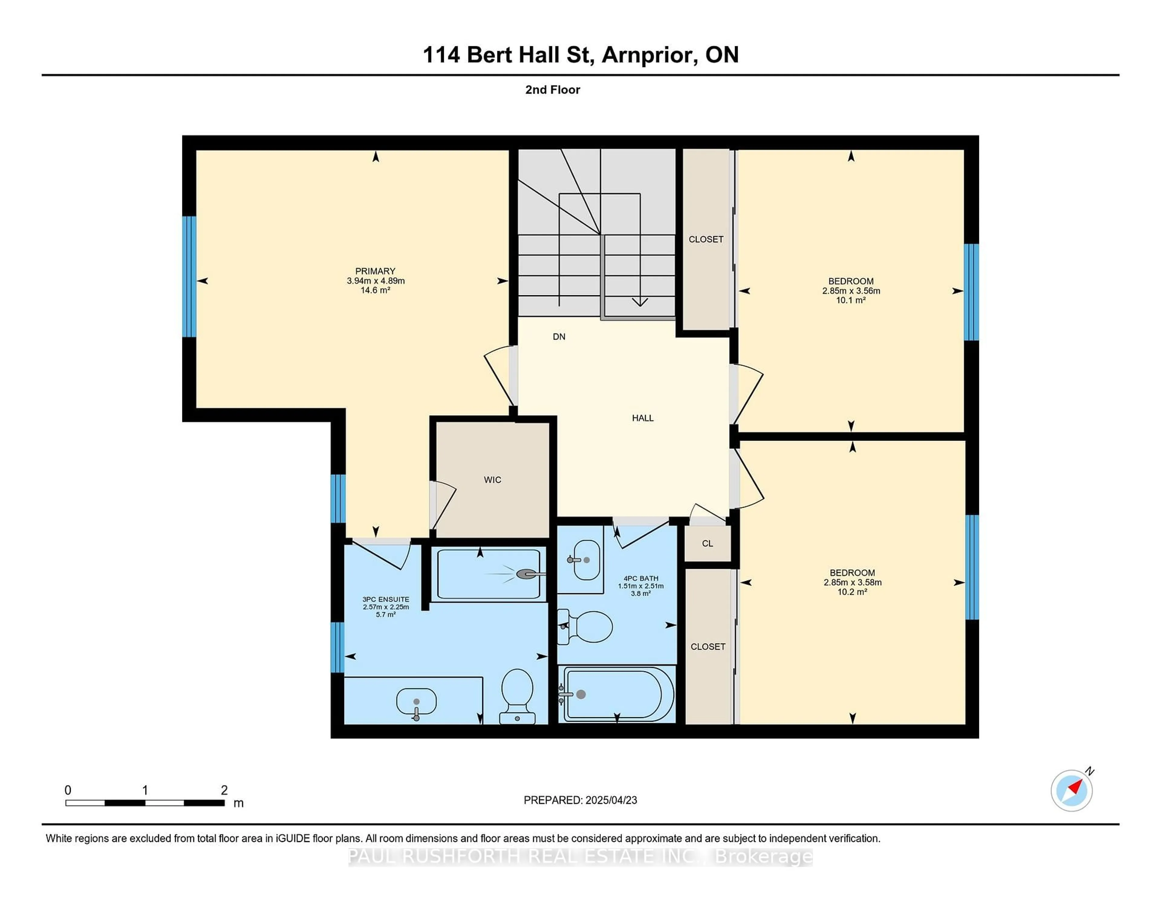 Floor plan for 114 Bert Hall St, Arnprior Ontario K7S 0G7