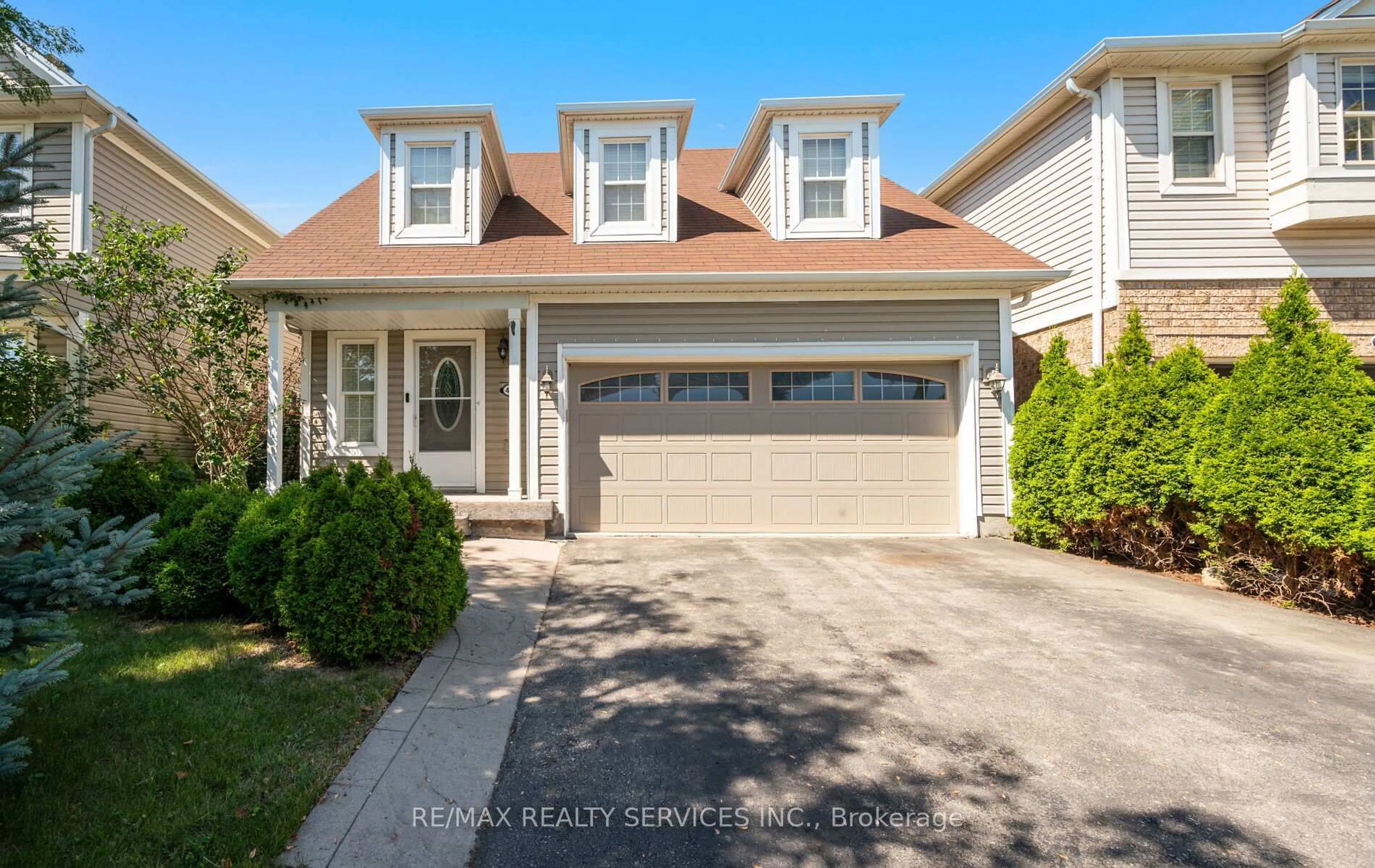 Home with vinyl exterior material, street for 48 Powell Dr, Hamilton Ontario L0R 1C0