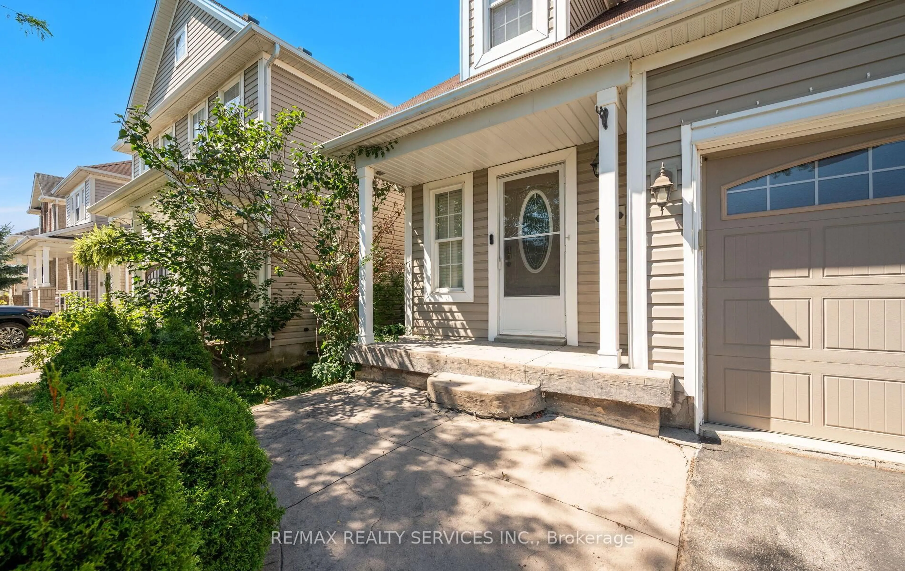 Home with vinyl exterior material, street for 48 Powell Dr, Hamilton Ontario L0R 1C0