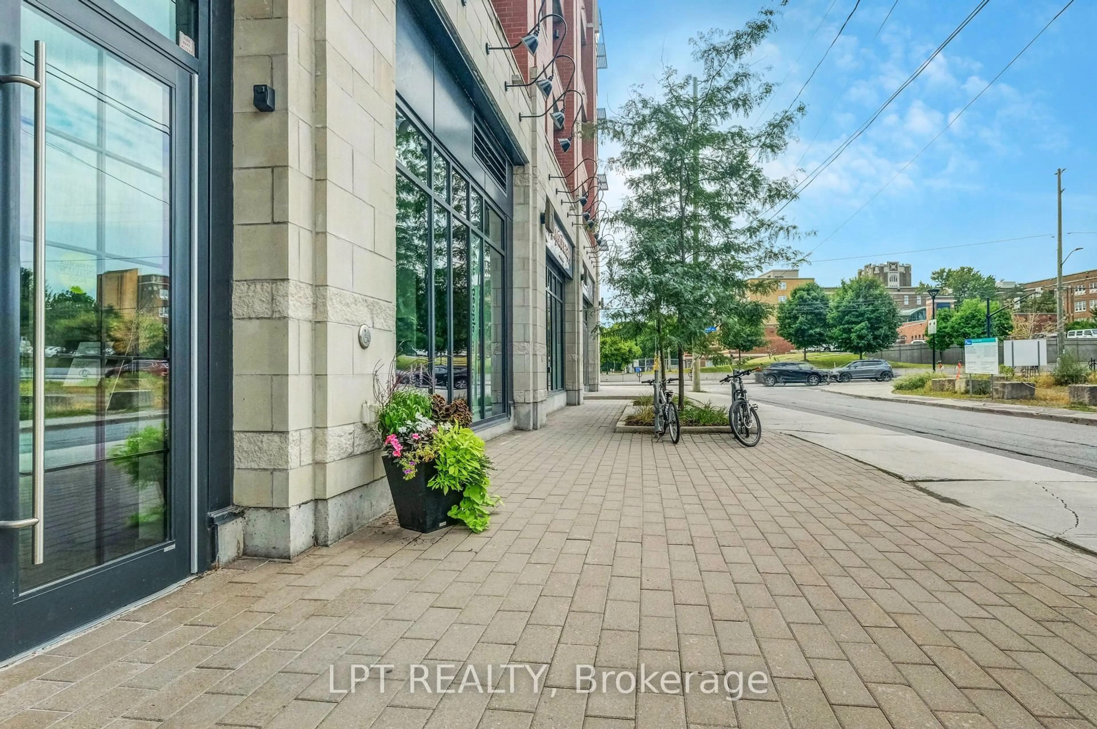 Patio, street for 60 Springhurst Ave #504, Ottawa Ontario K1S 5V7