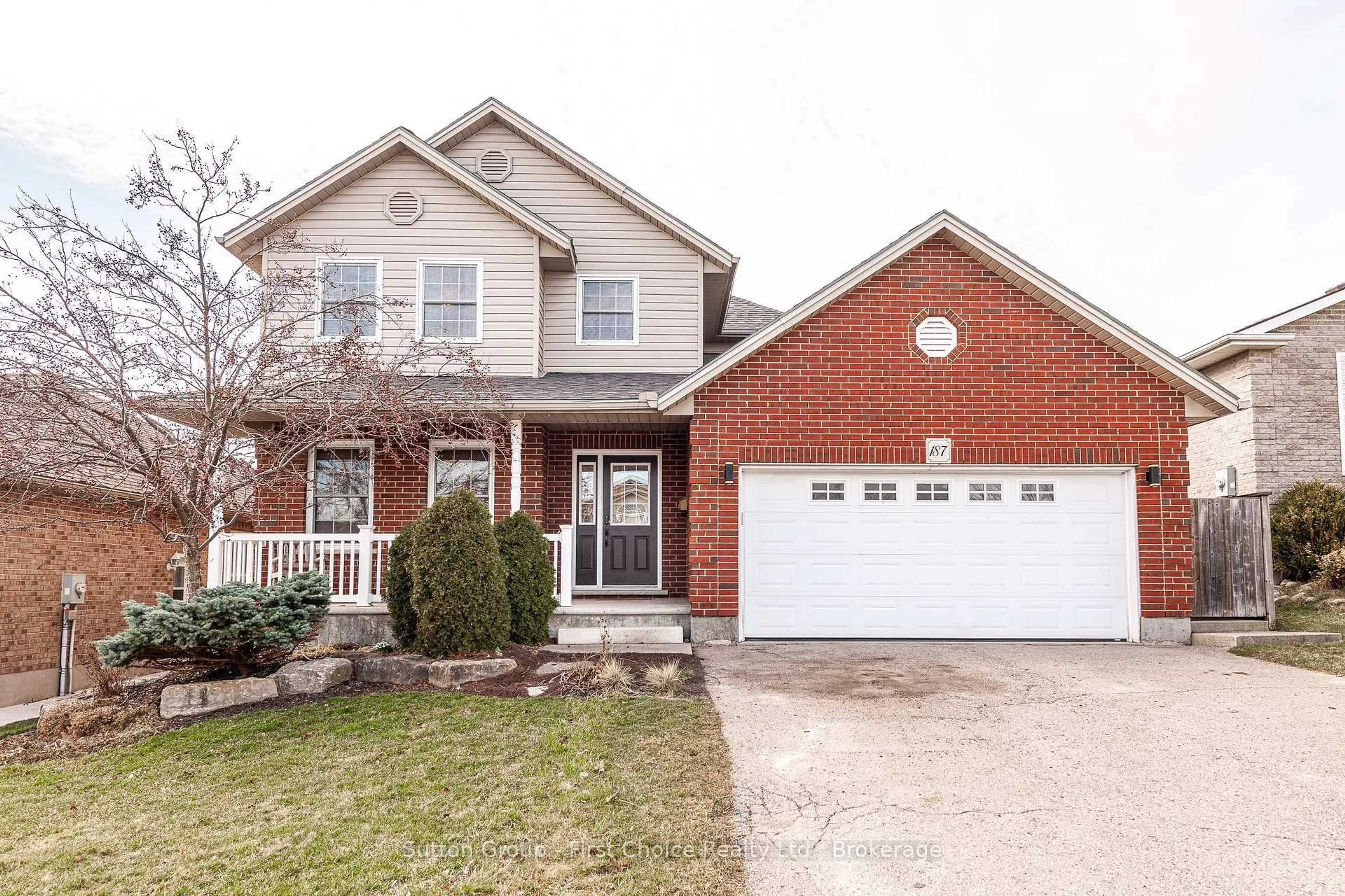 Home with brick exterior material, street for 187 Southvale Rd, St. Marys Ontario N4X 1E9
