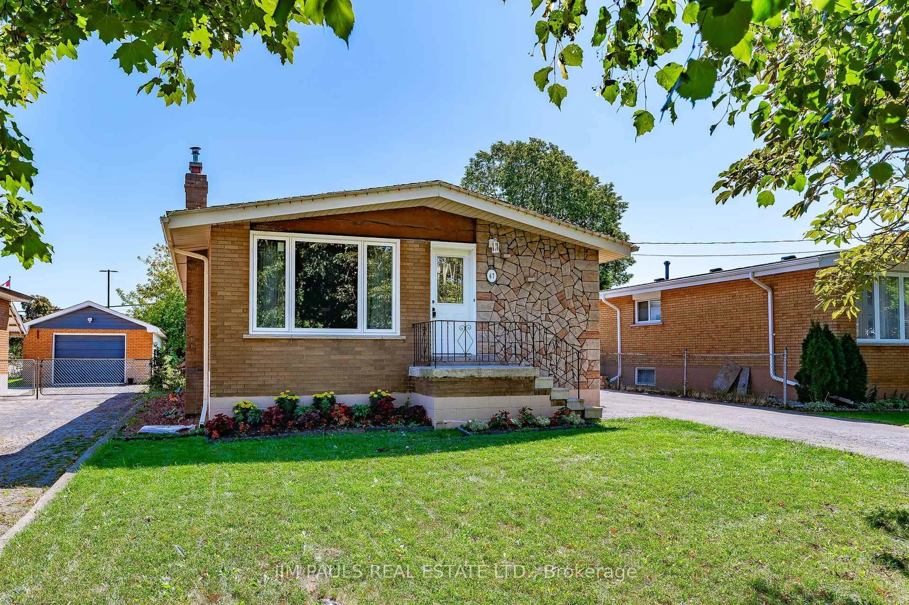 Home with brick exterior material, street for 67 Deschene Ave, Hamilton Ontario L9A 3J8