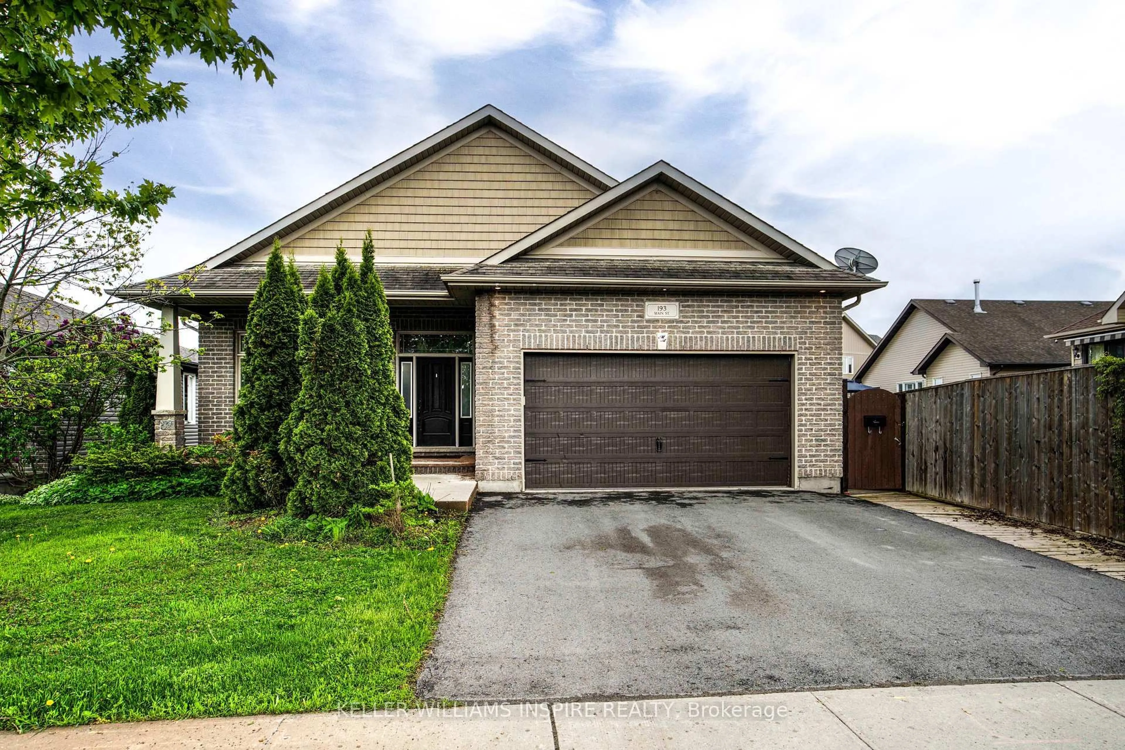 Home with brick exterior material, street for 193 Main St, Bath Ontario K0H 1G0