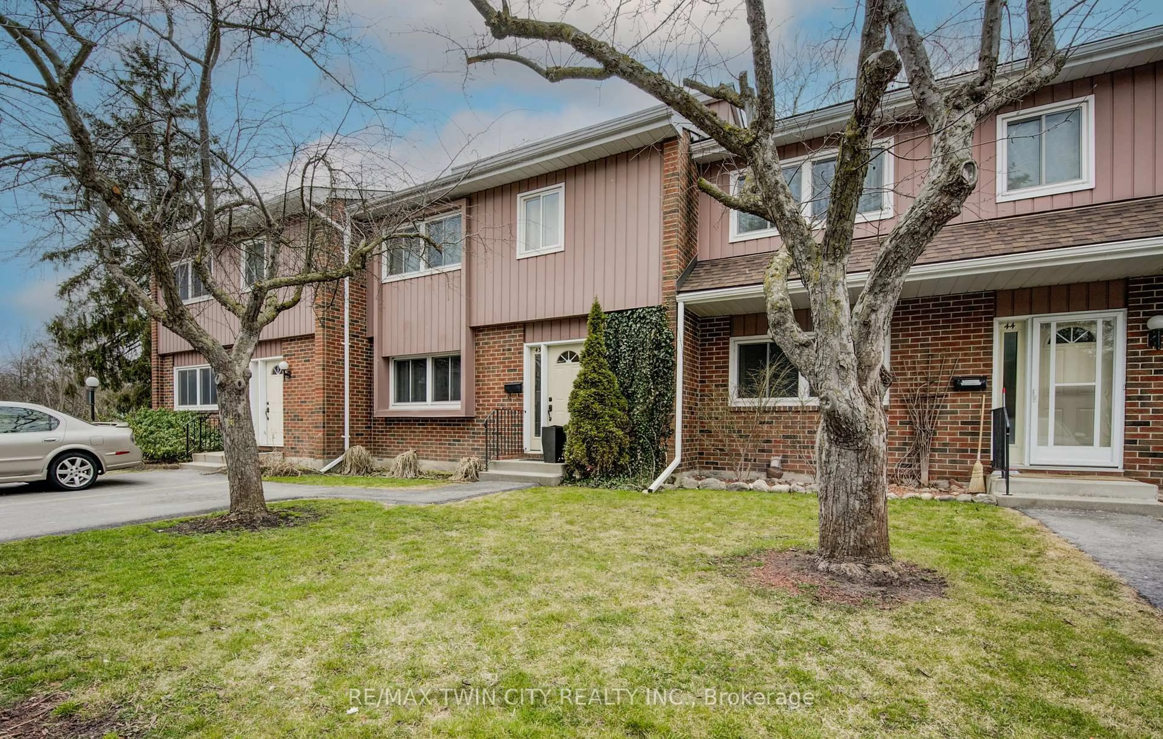 Home with brick exterior material, street for 121 University Ave #43, Waterloo Ontario N2J 4J1