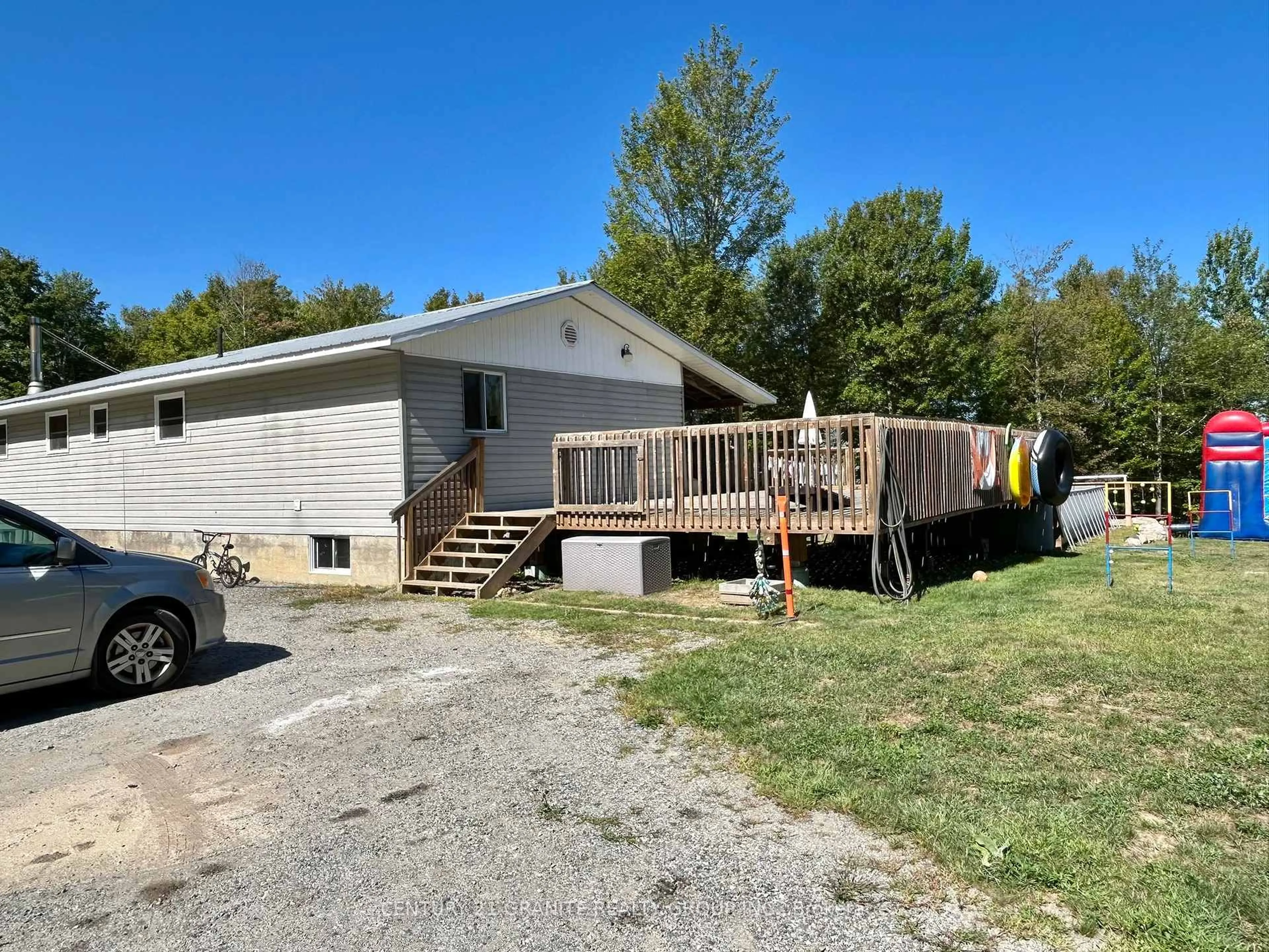 A pic from outside/outdoor area/front of a property/back of a property/a pic from drone, unknown for 1561 South Baptiste Lake Rd, Bancroft Ontario K0L 1C0