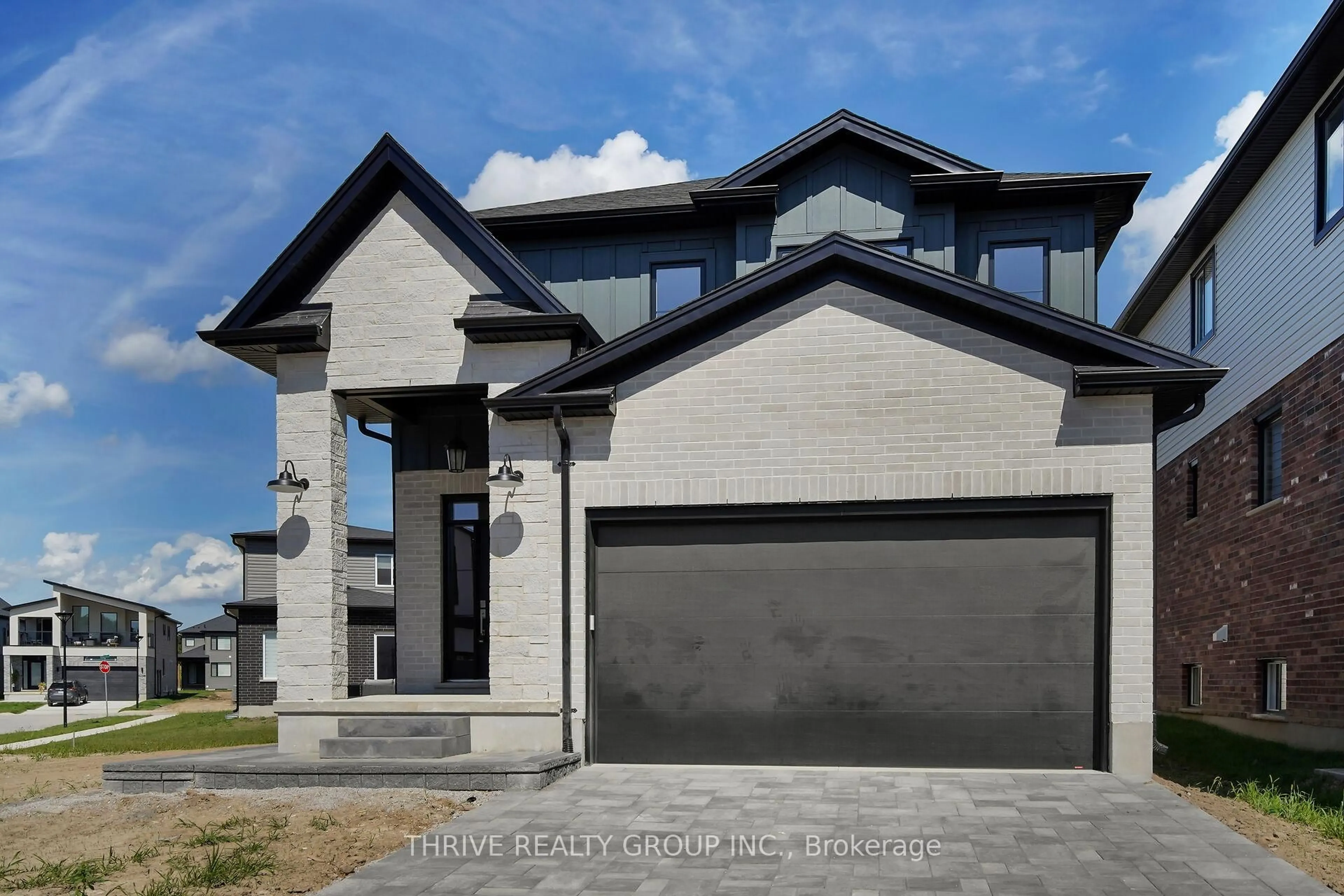 Home with brick exterior material, street for 3843 Petalpath Way, London South Ontario N6P 1H5