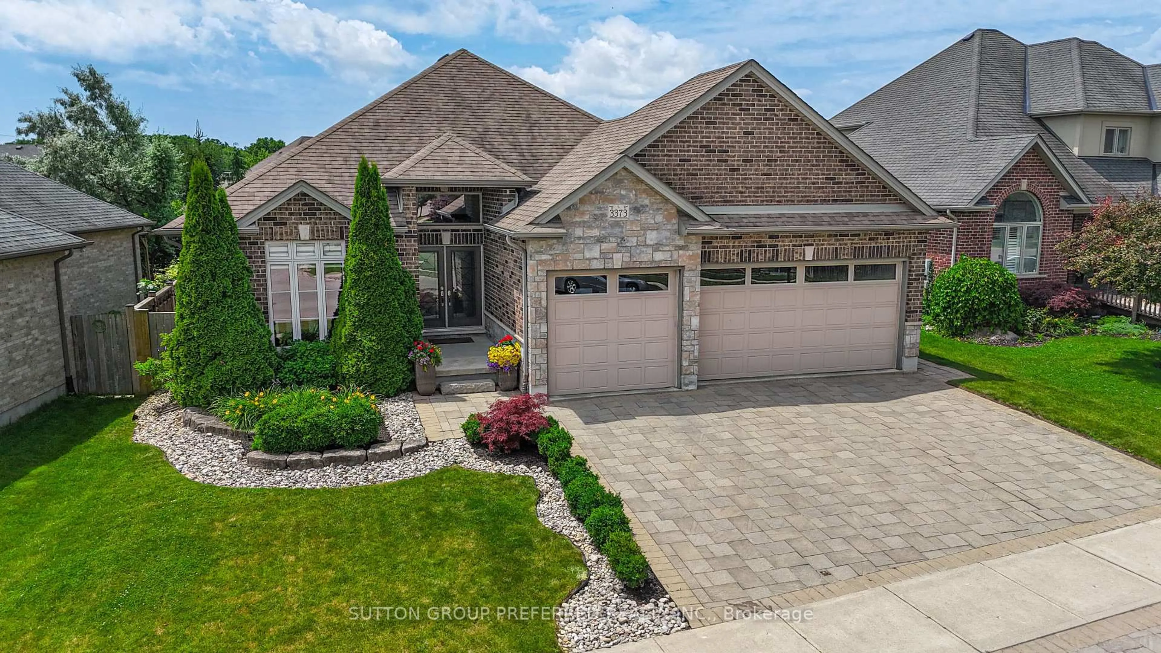 Home with brick exterior material, street for 3373 Pioneer Pkwy, London South Ontario N6P 0A8