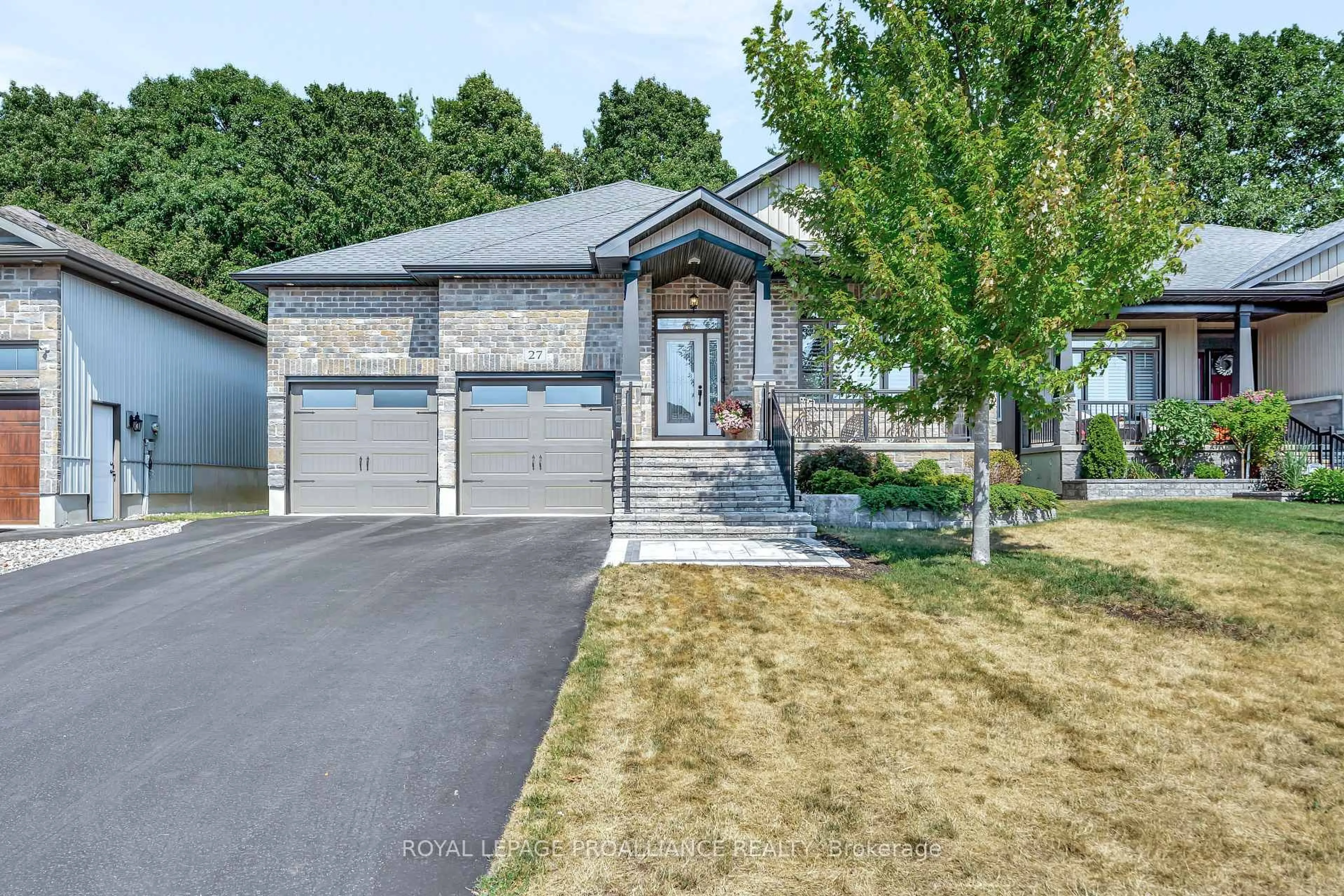 Home with brick exterior material, street for 27 Autumn Grve, Quinte West Ontario K8V 0G9