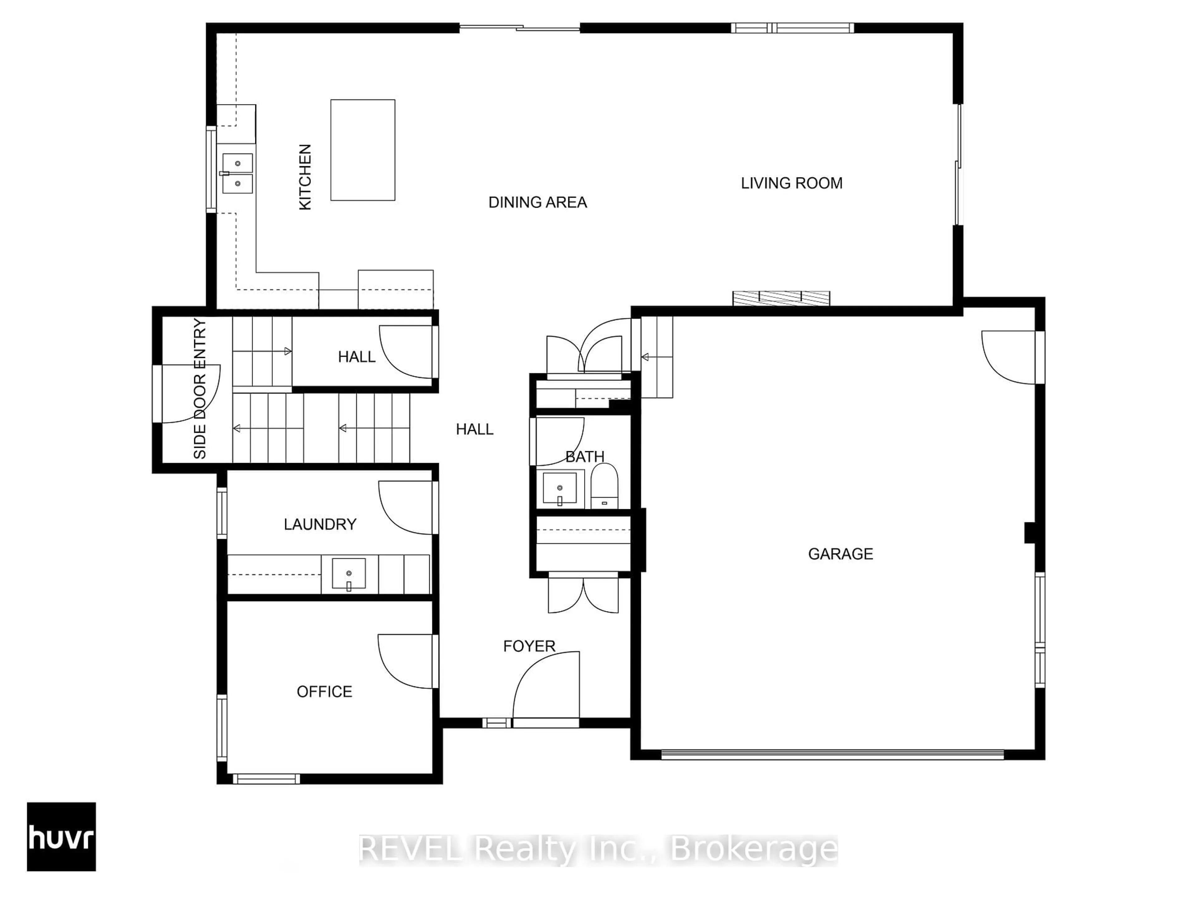 Floor plan for 1 Elvira Way, Thorold Ontario L2V 0M7