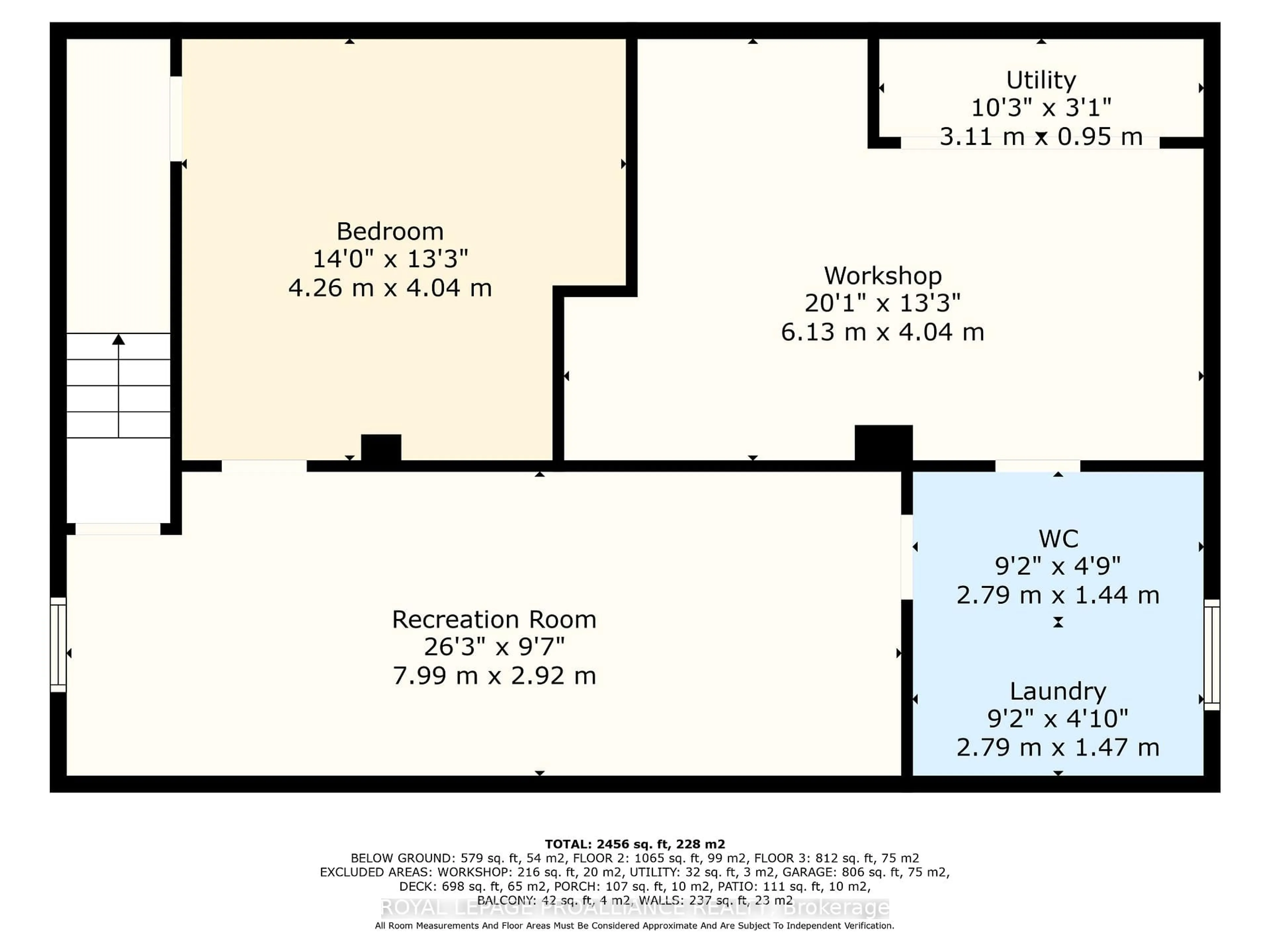 Floor plan for 97 Manley Dr, Belleville Ontario K8N 4Z4