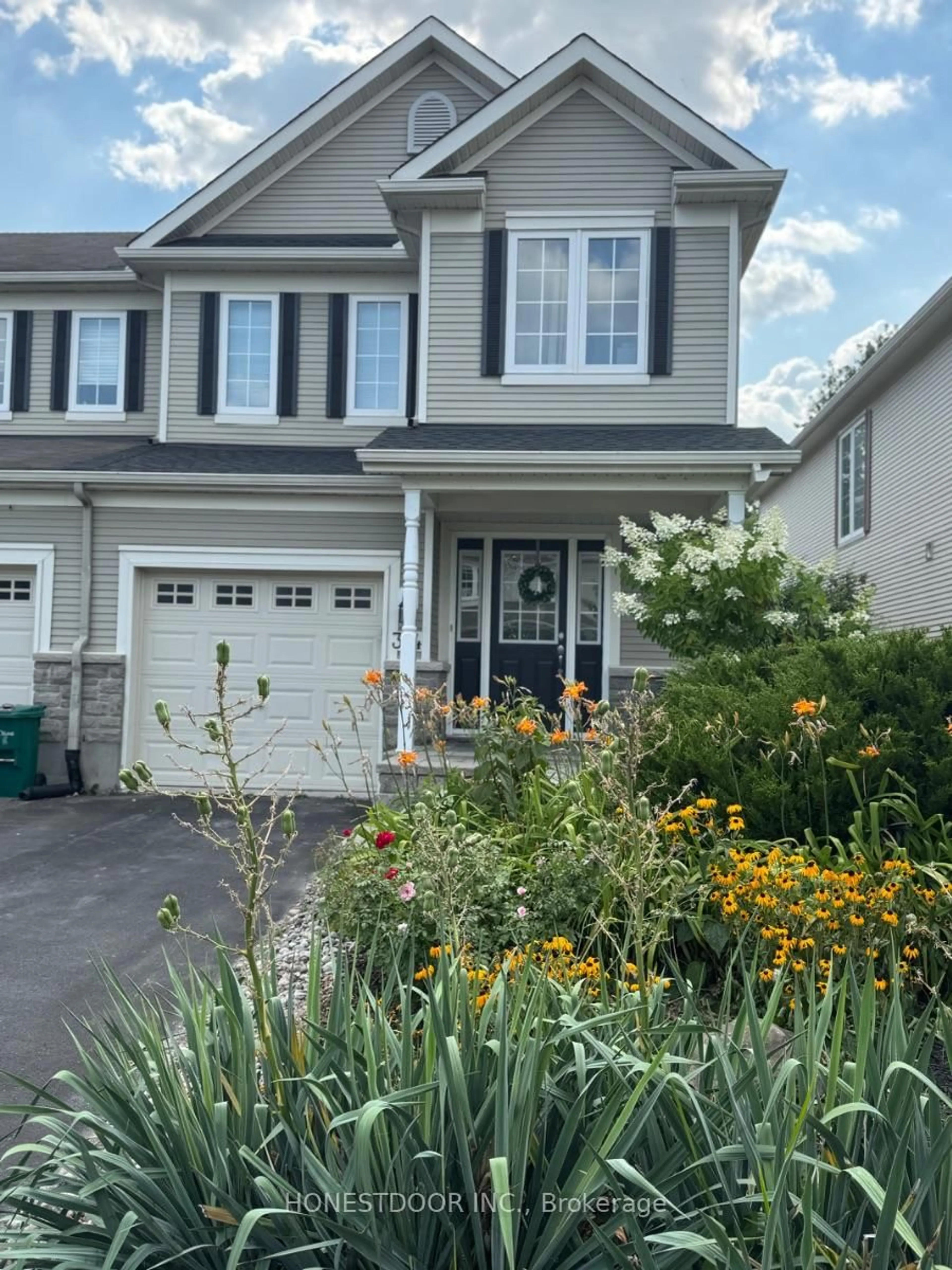 Home with vinyl exterior material, street for 374 Wisteria Cres, Ottawa Ontario K1V 0N9
