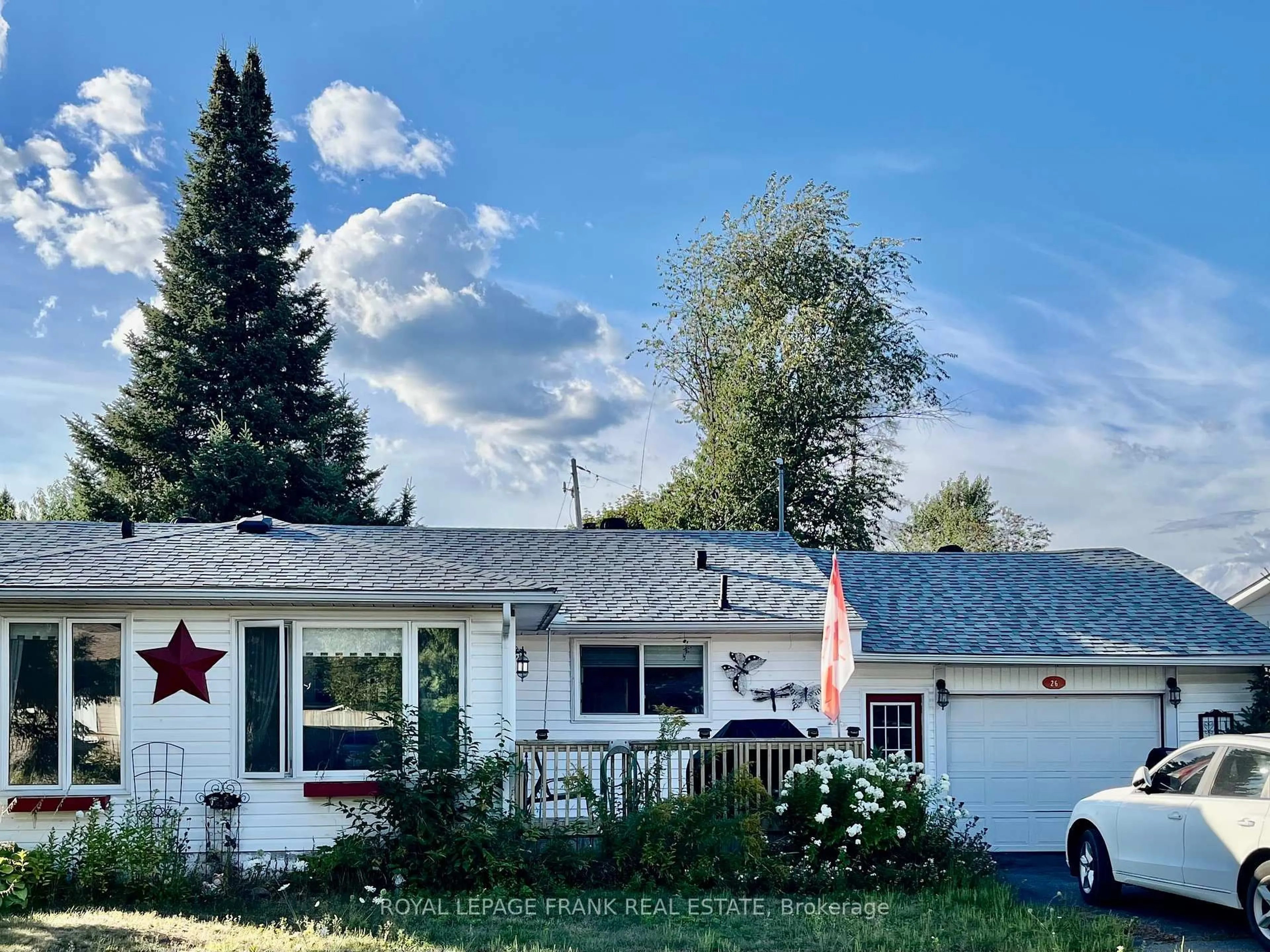 Home with vinyl exterior material, street for 26 Larch St, Highlands East Ontario K0L 1M0