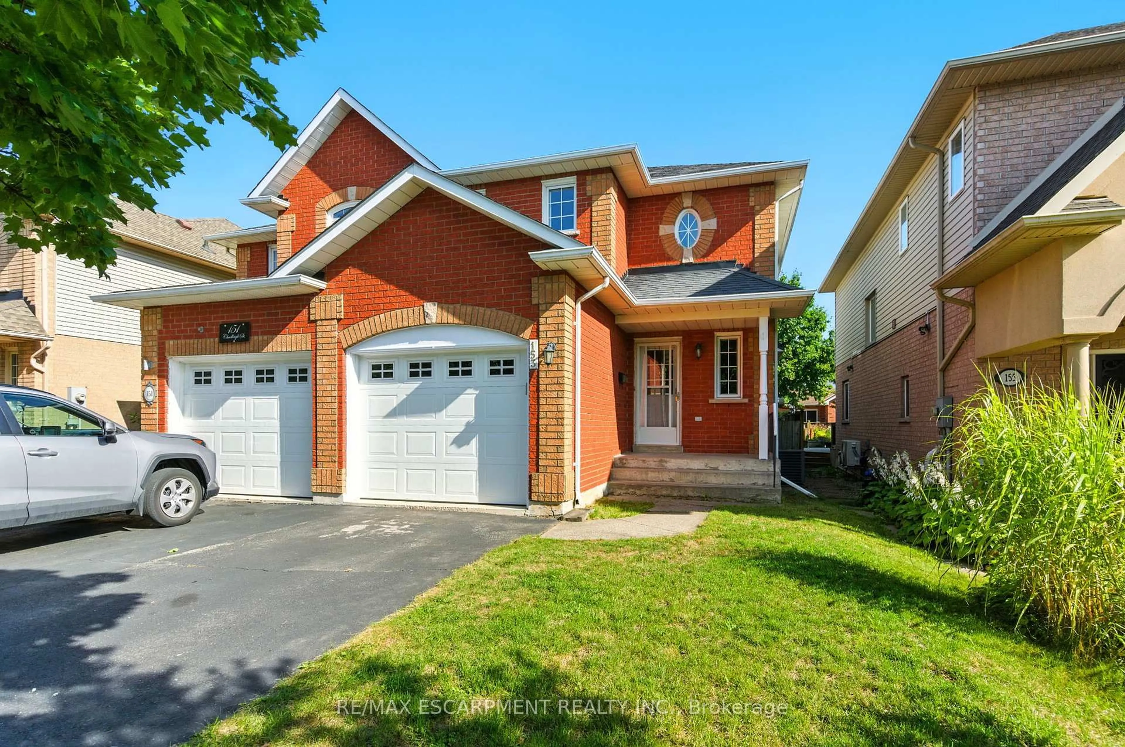 Home with brick exterior material, street for 153 Chudleigh St, Hamilton Ontario L8B 0J4