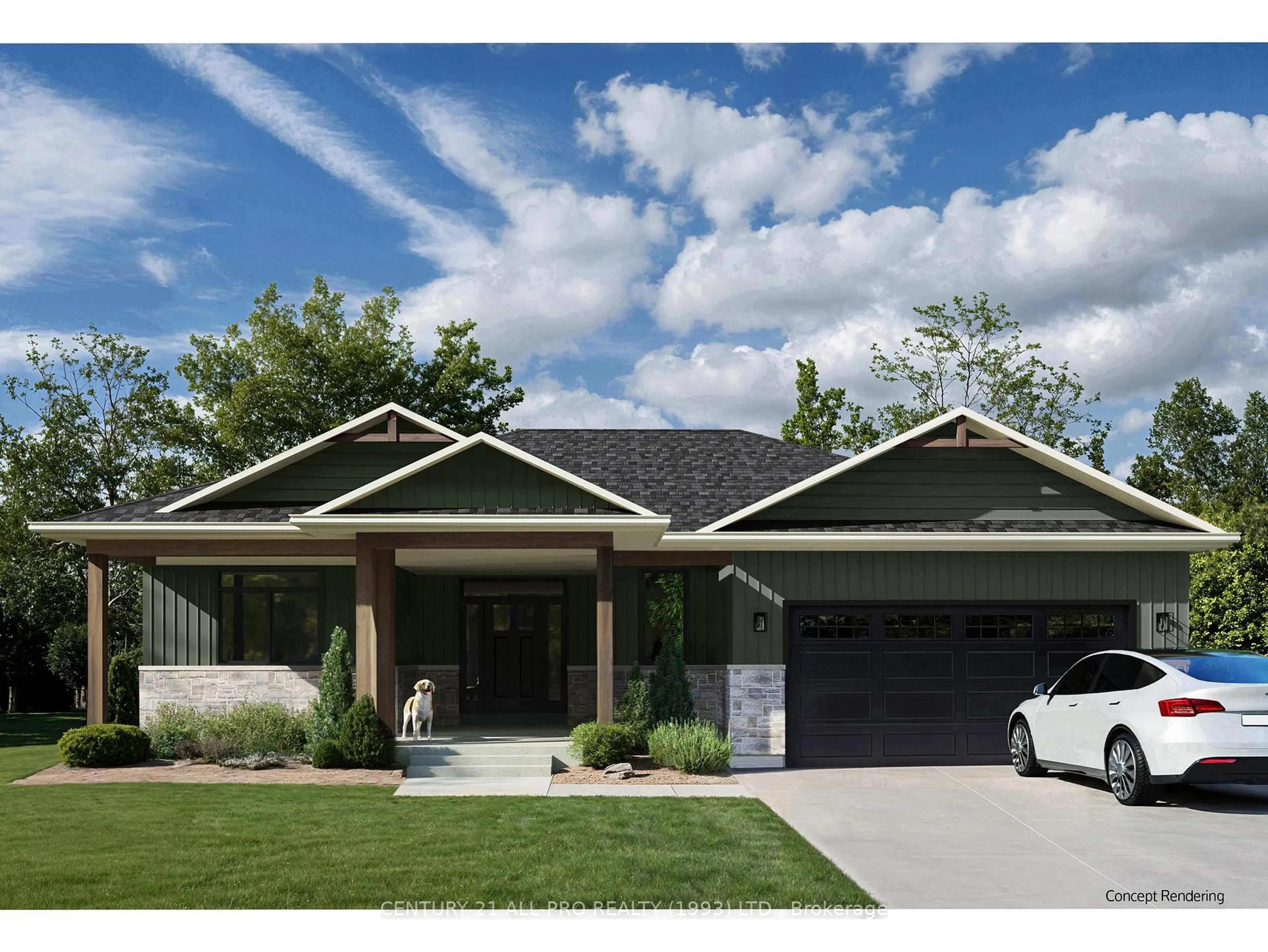 Home with vinyl exterior material, street for 440 Victoria Beach Rd, Cramahe Ontario K0K 1S0