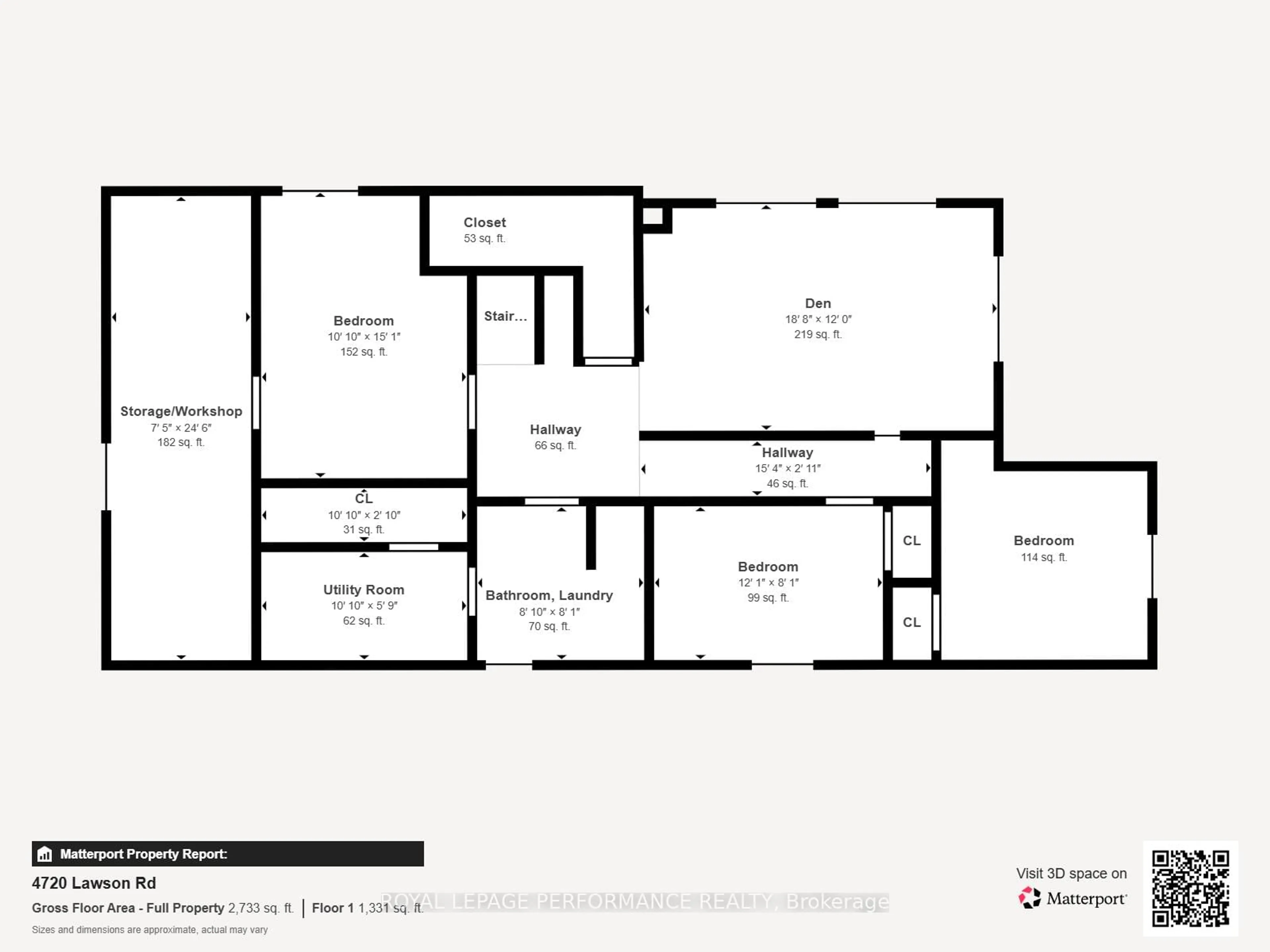 Floor plan for 4720 Lawson Rd, South Stormont Ontario K0C 2A0