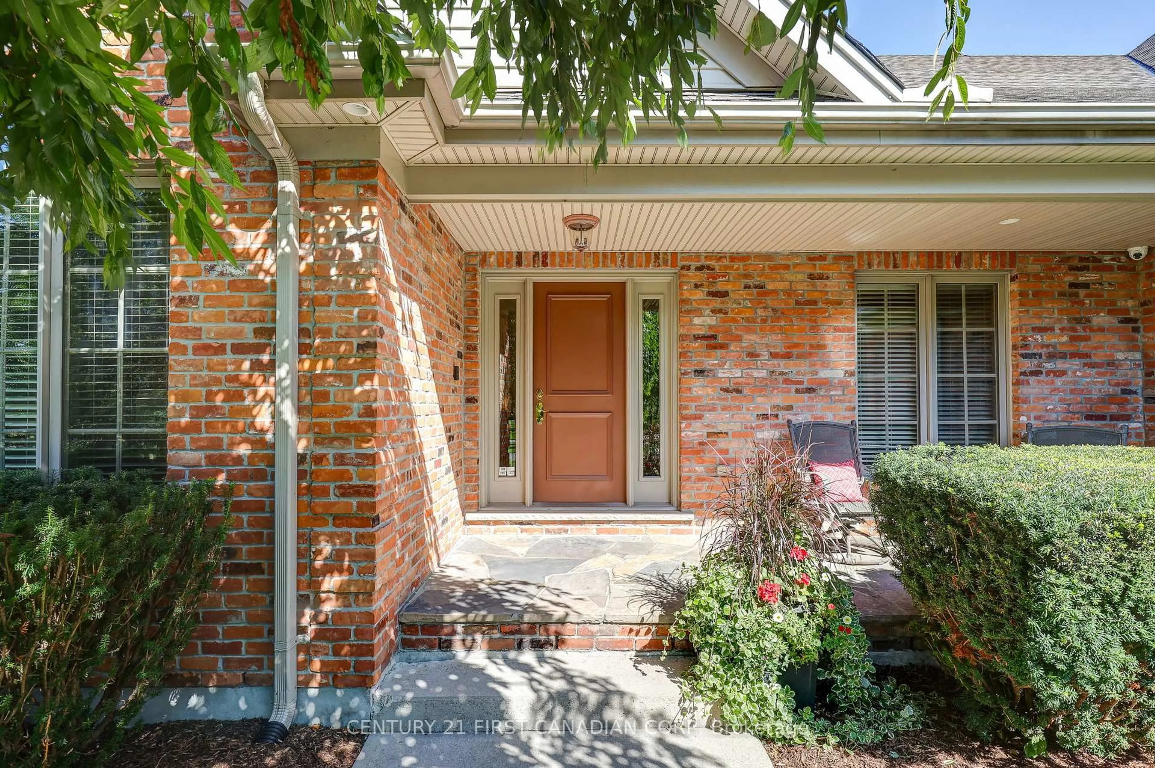 Home with brick exterior material, street for 9430 Elviage Dr, London South Ontario N6K 4N5