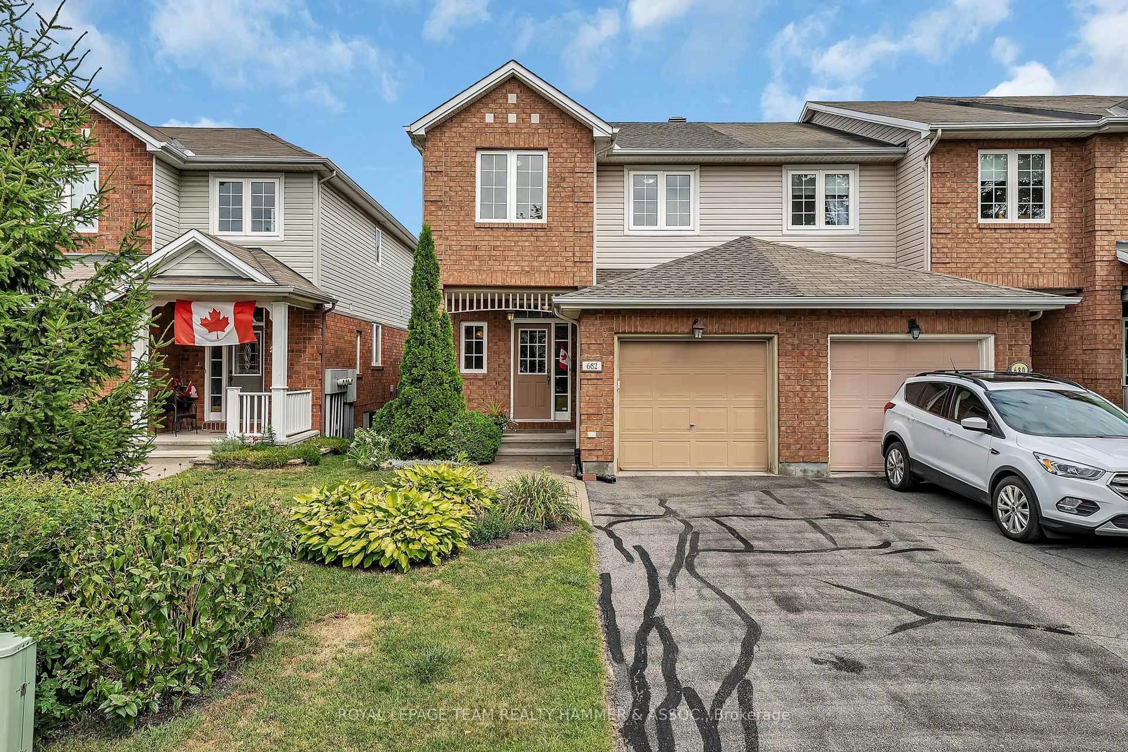 Home with brick exterior material, street for 682 Wild Shore Cres, Ottawa Ontario K1V 1Y1