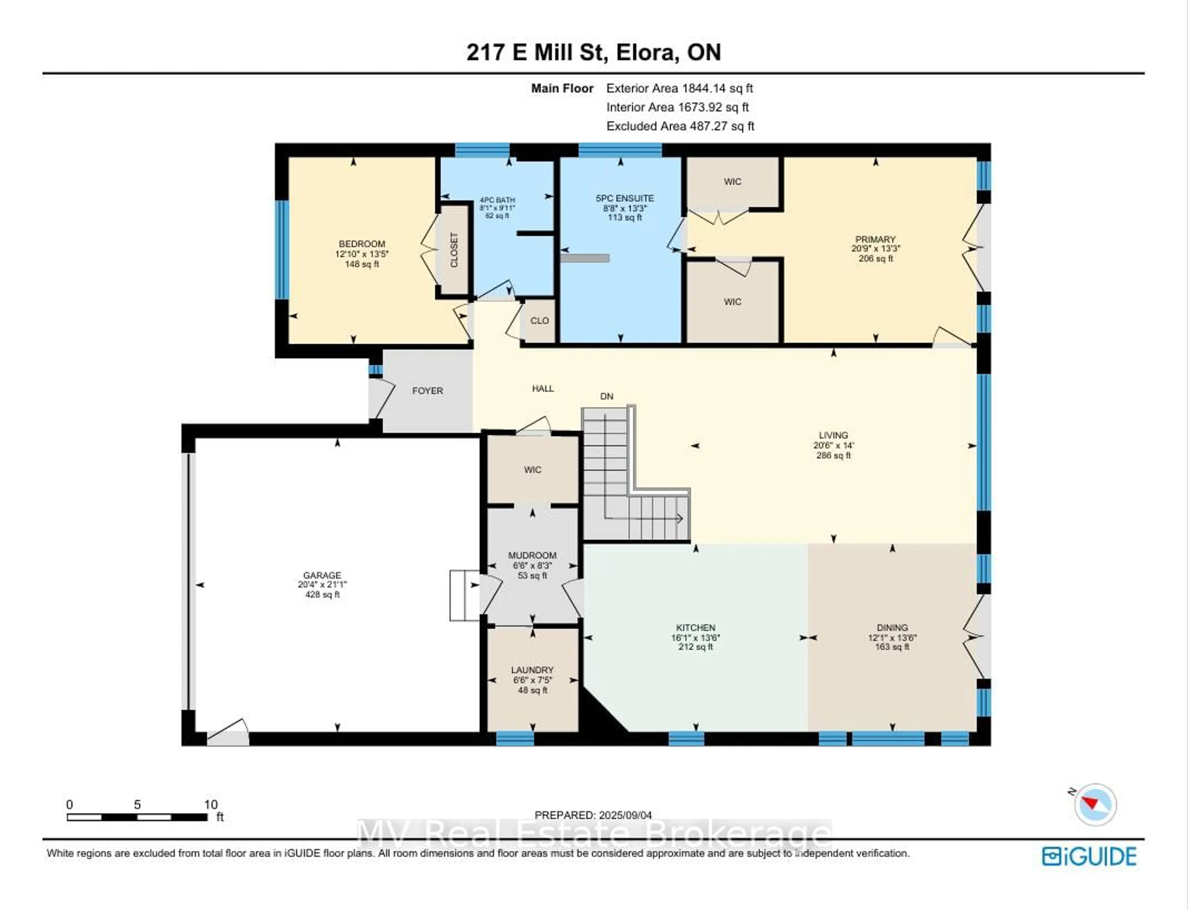 Floor plan for 217B East Mill St, Centre Wellington Ontario N0B 1S0
