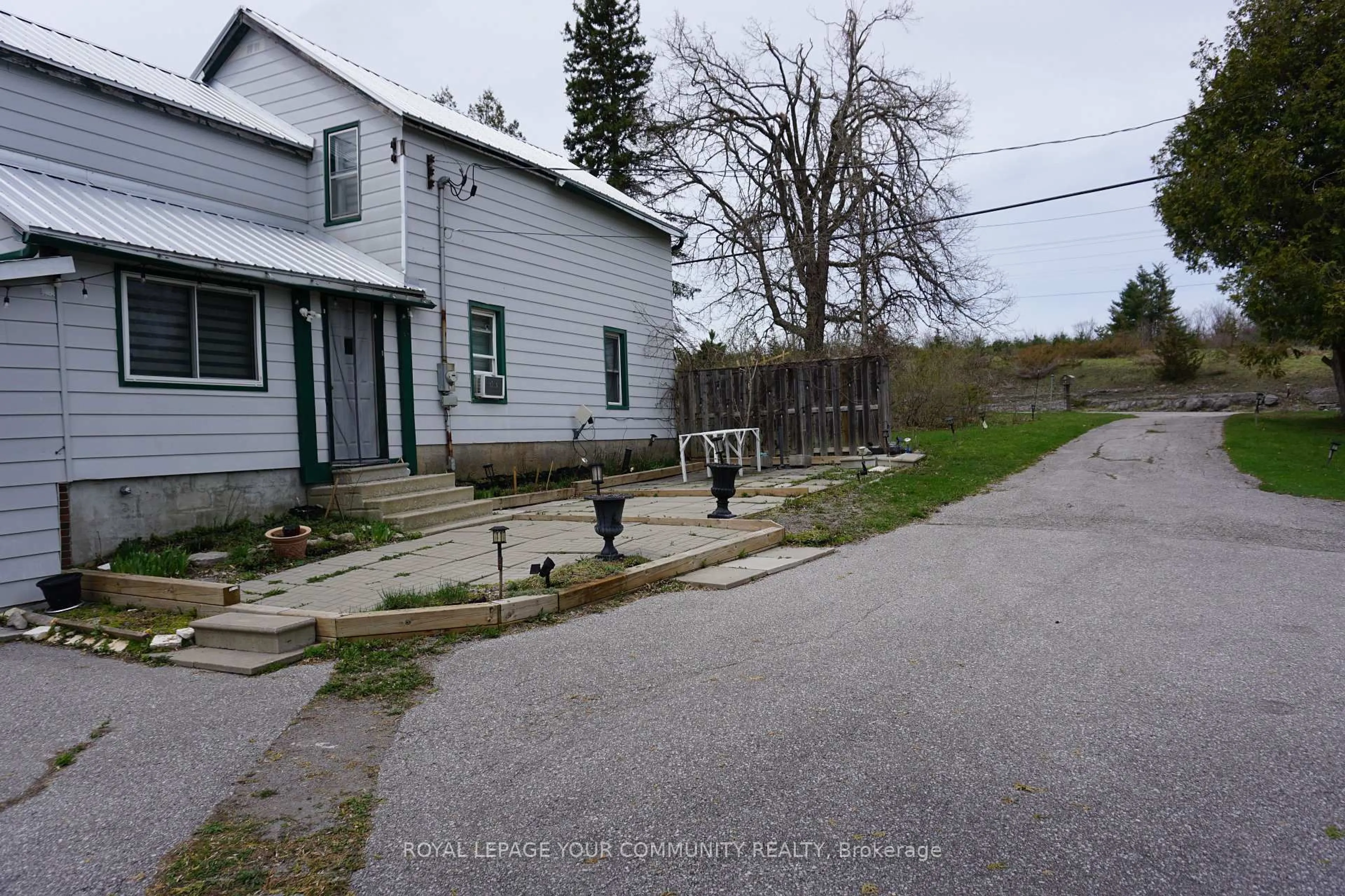 A pic from outside/outdoor area/front of a property/back of a property/a pic from drone, street for 2894 County 48 Rd, Kawartha Lakes Ontario K0M 1K0