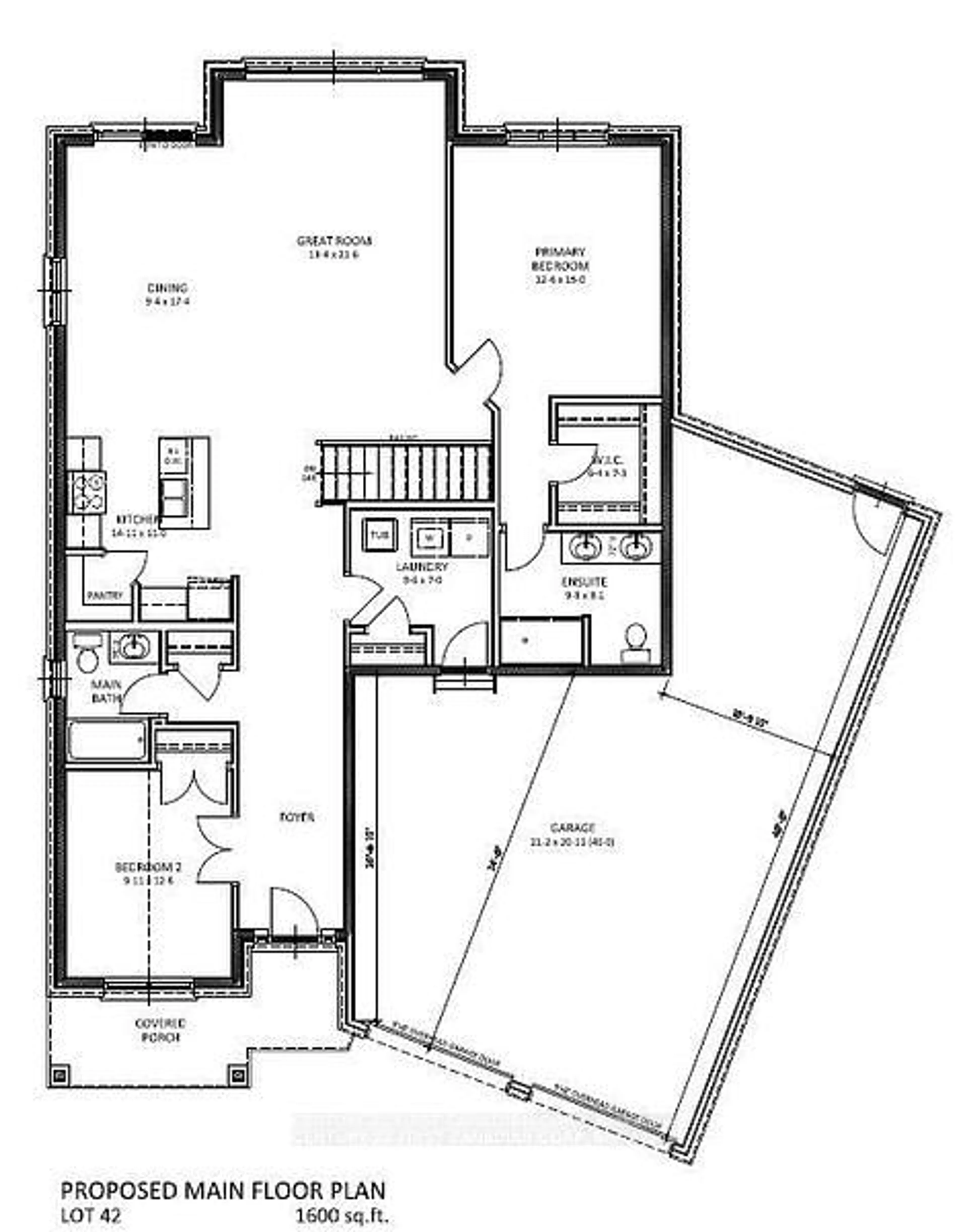 Floor plan for 121 Holloway Tr, Middlesex Centre Ontario N0M 2A0