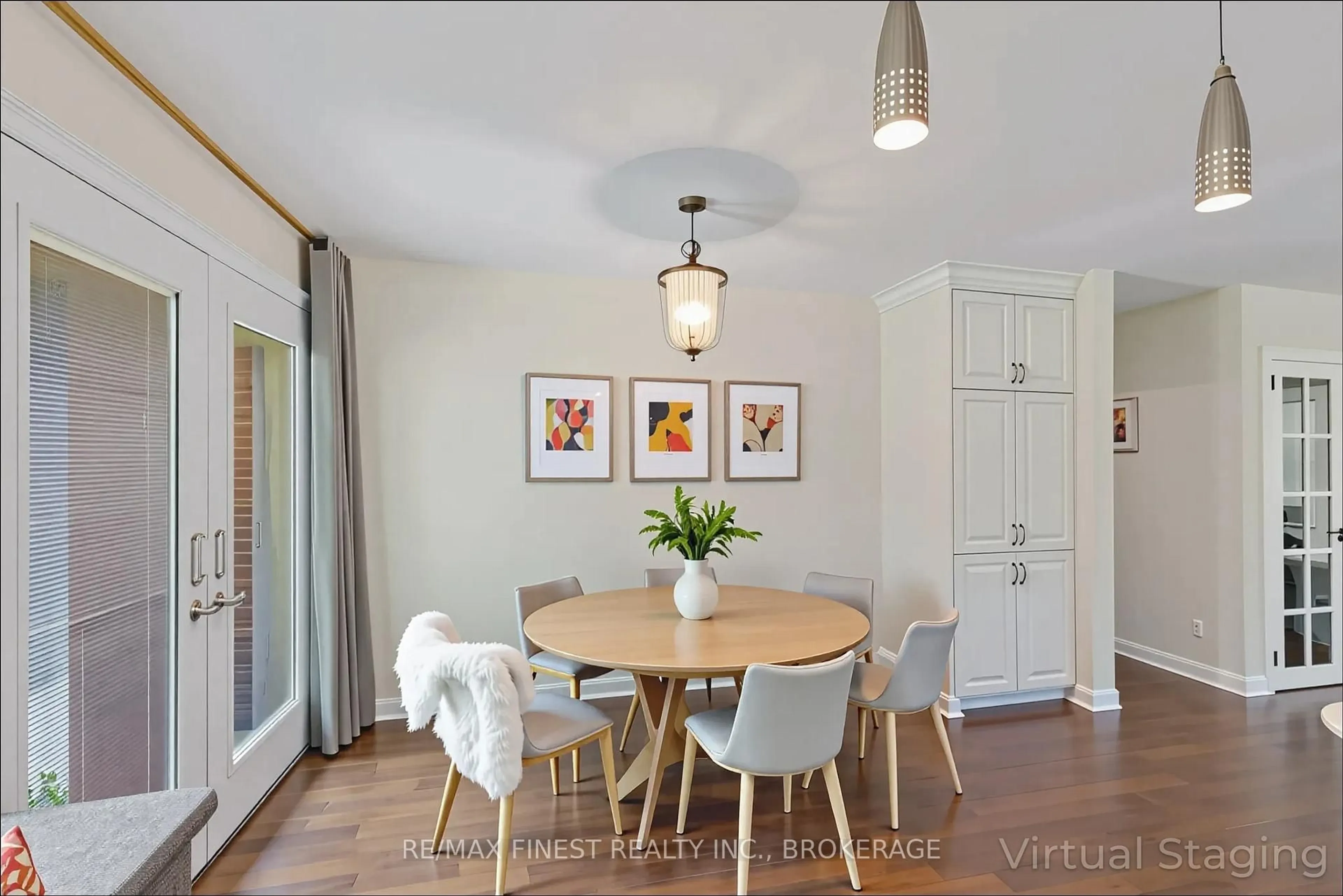 Dining room, wood/laminate floor for 5 Michael Grass Cres, Kingston Ontario K7M 2W2