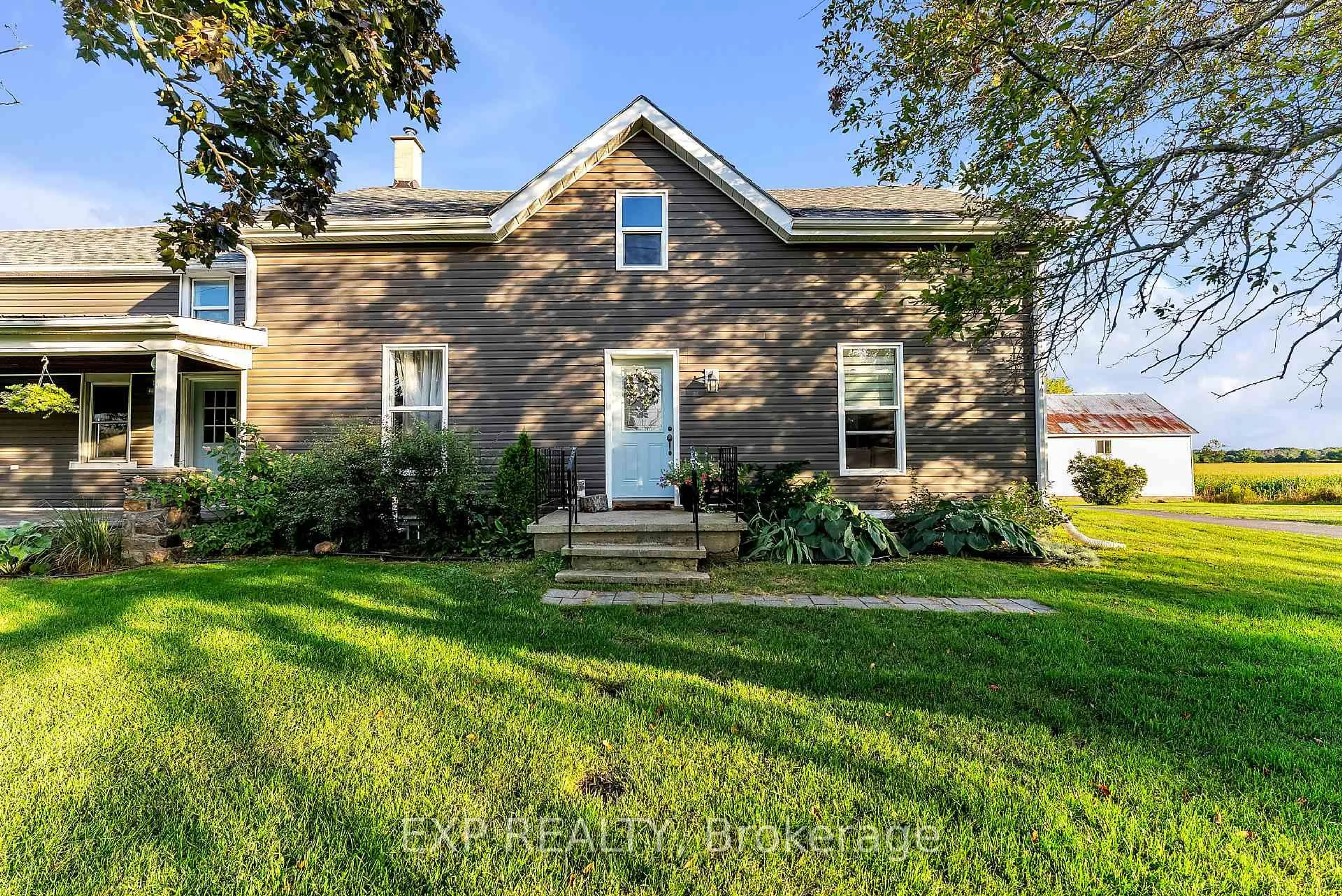 Home with brick exterior material, street for 5051 County Road 8, Napanee Ontario K7R 3K7