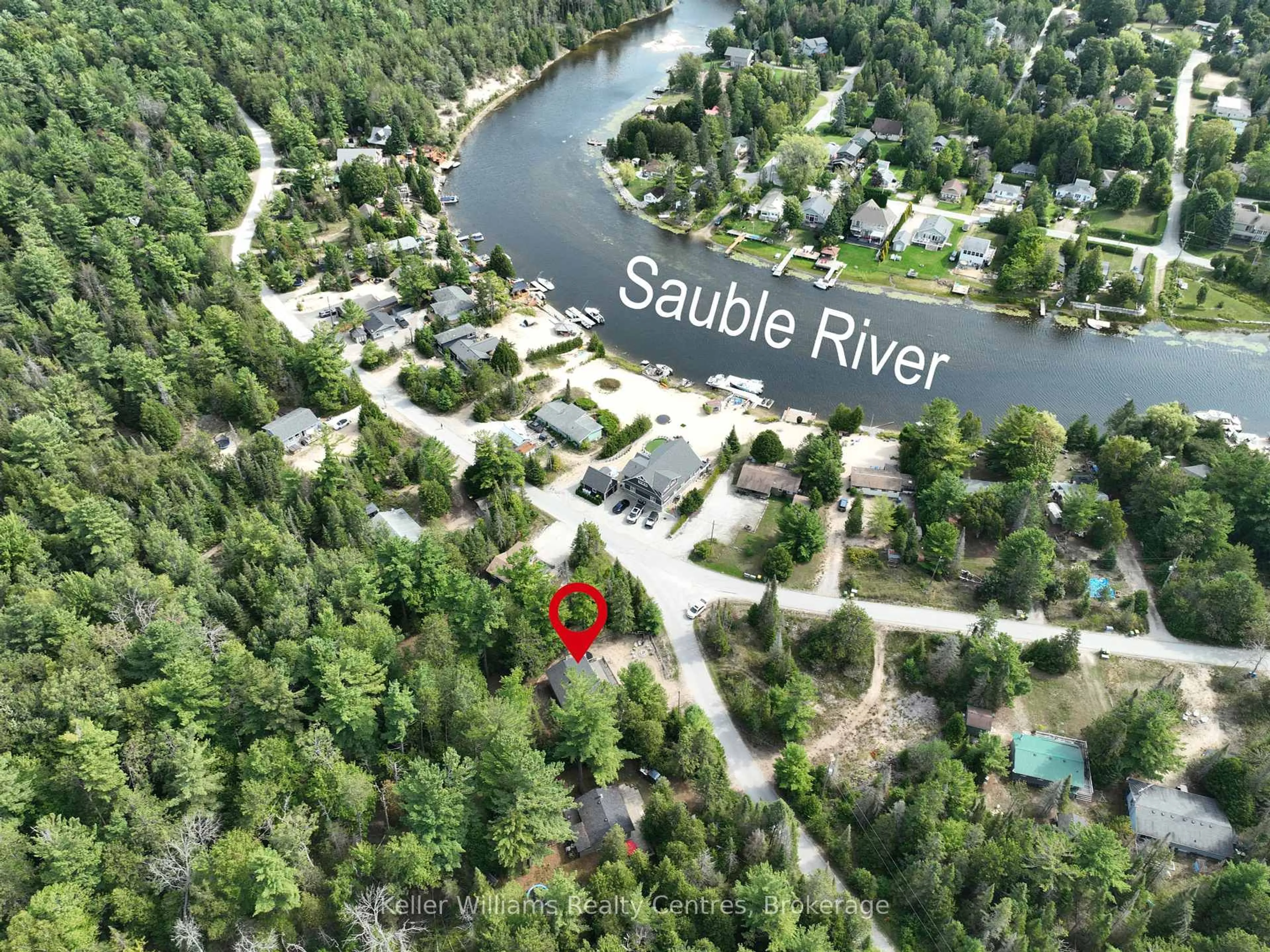 Picture of a map for 226 Ogimah Rd, Native Leased Lands Ontario N0H 2T0