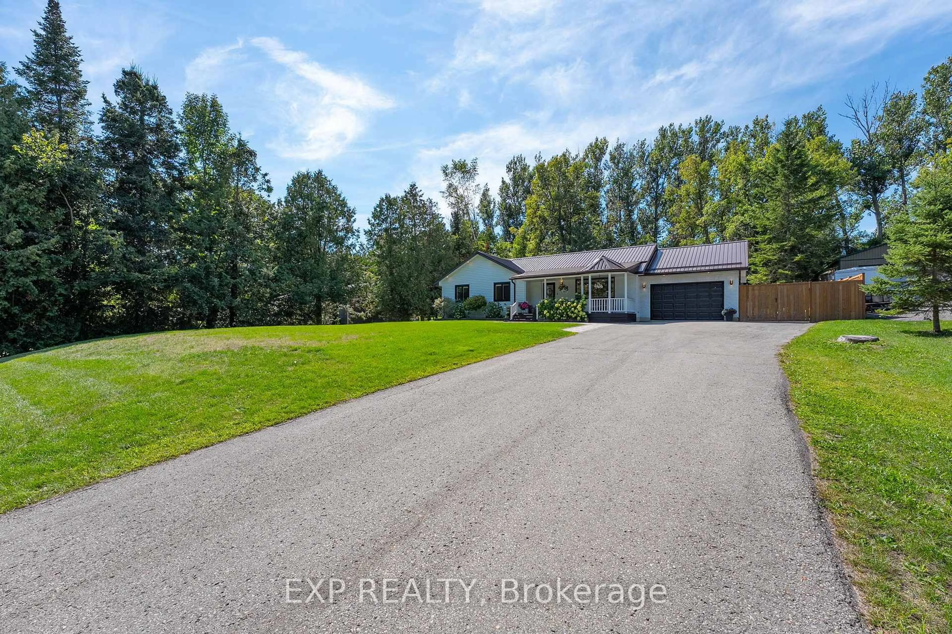 A pic from outside/outdoor area/front of a property/back of a property/a pic from drone, unknown for 14 Muskie Dr, Kawartha Lakes Ontario K0M 2C0