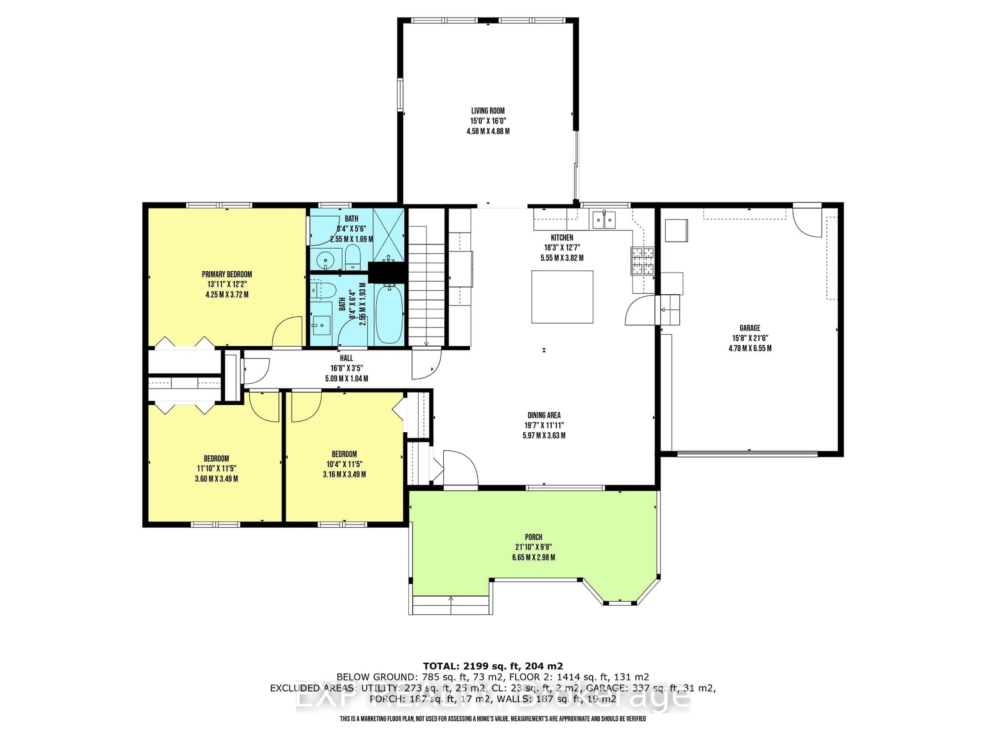 Floor plan for 14 Muskie Dr, Kawartha Lakes Ontario K0M 2C0