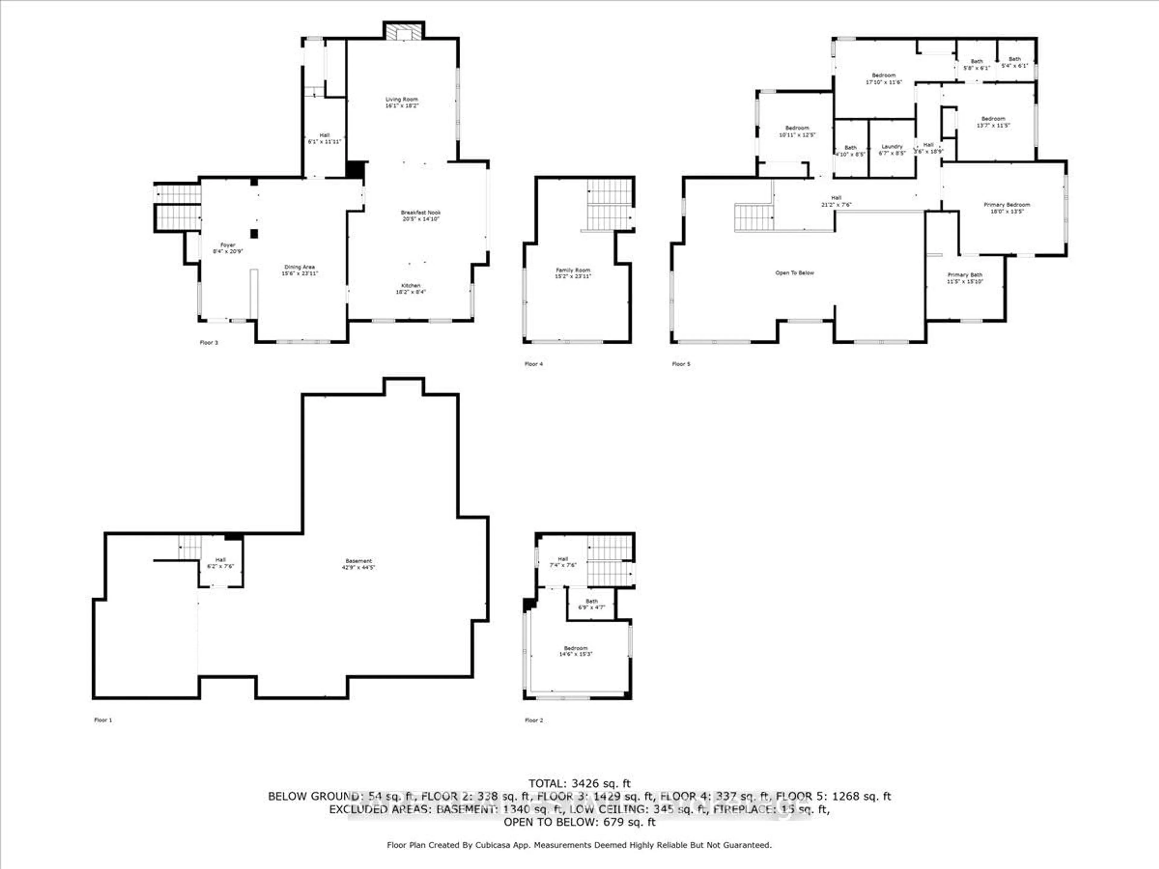 Floor plan for 120 Stoneleigh Dr, Blue Mountains Ontario L9Y 5J6