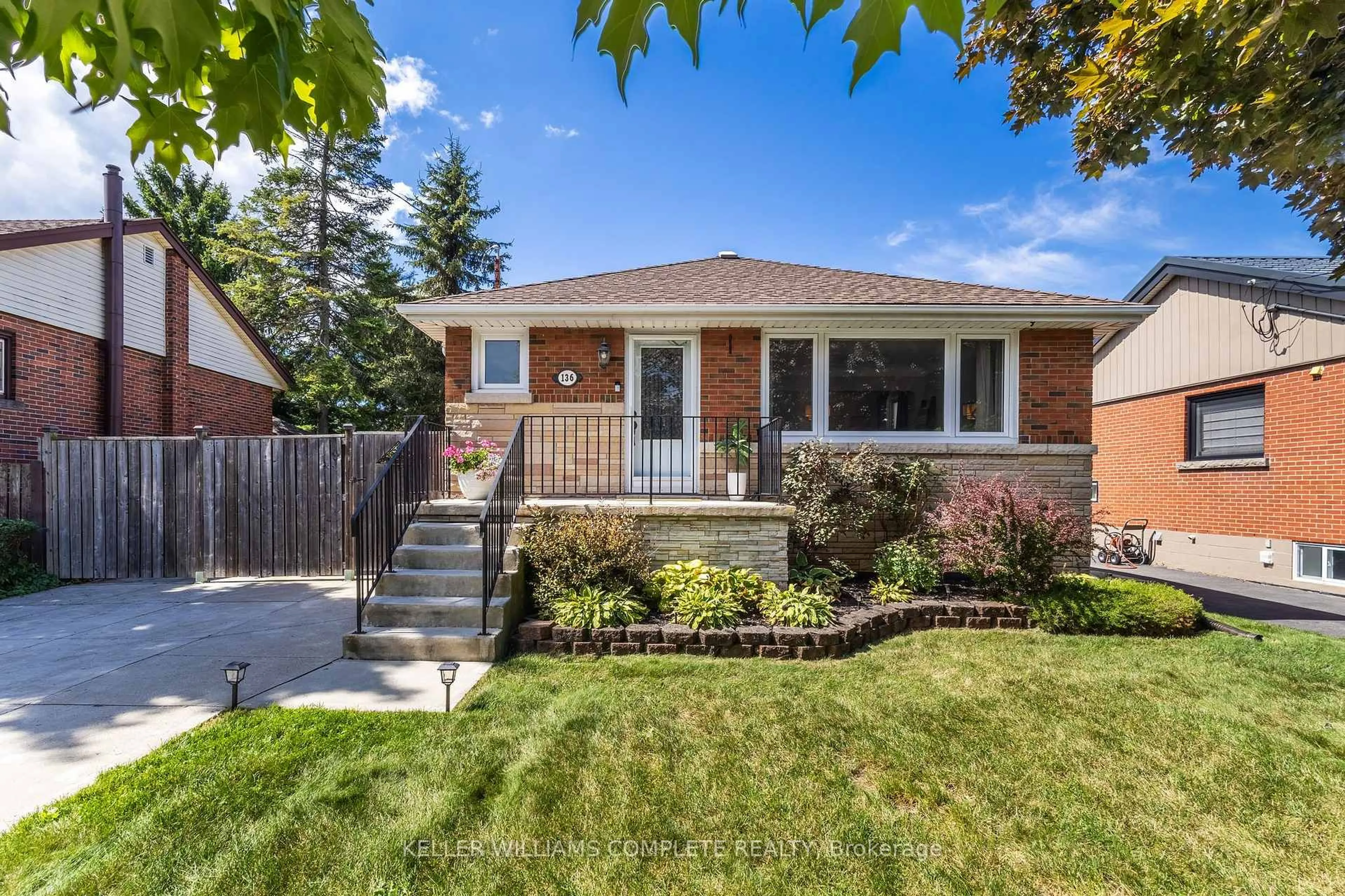Home with brick exterior material, street for 136 West 24th St, Hamilton Ontario L9C 4W4