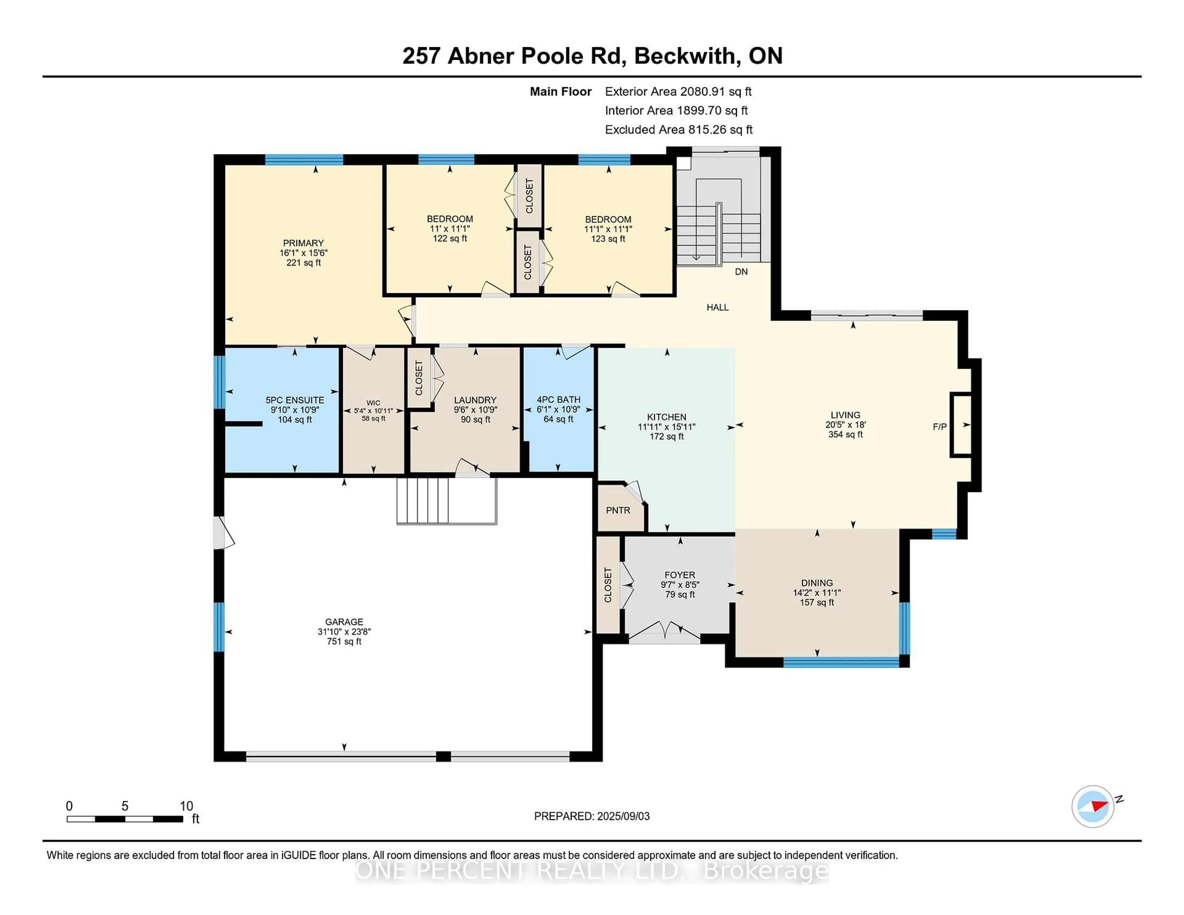 Floor plan for 257 Abner Poole Rd, Ashton Ontario K0A 1B0