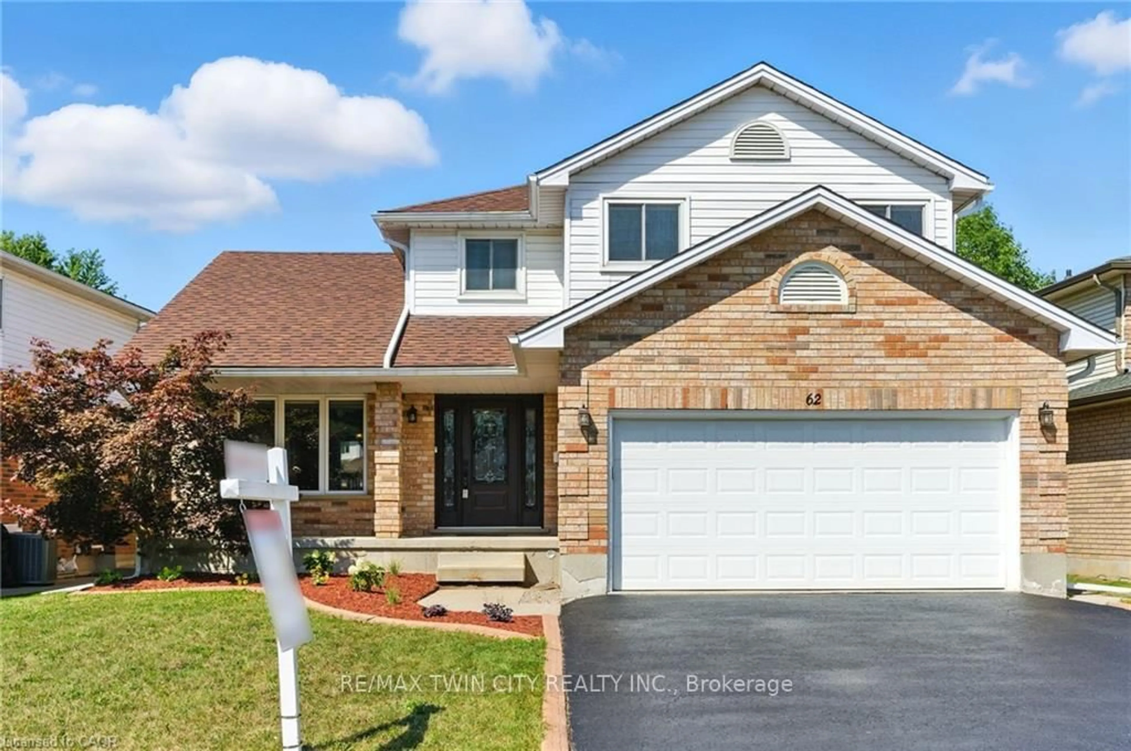 Home with brick exterior material, street for 62 Zeller Dr, Kitchener Ontario N2A 4A9
