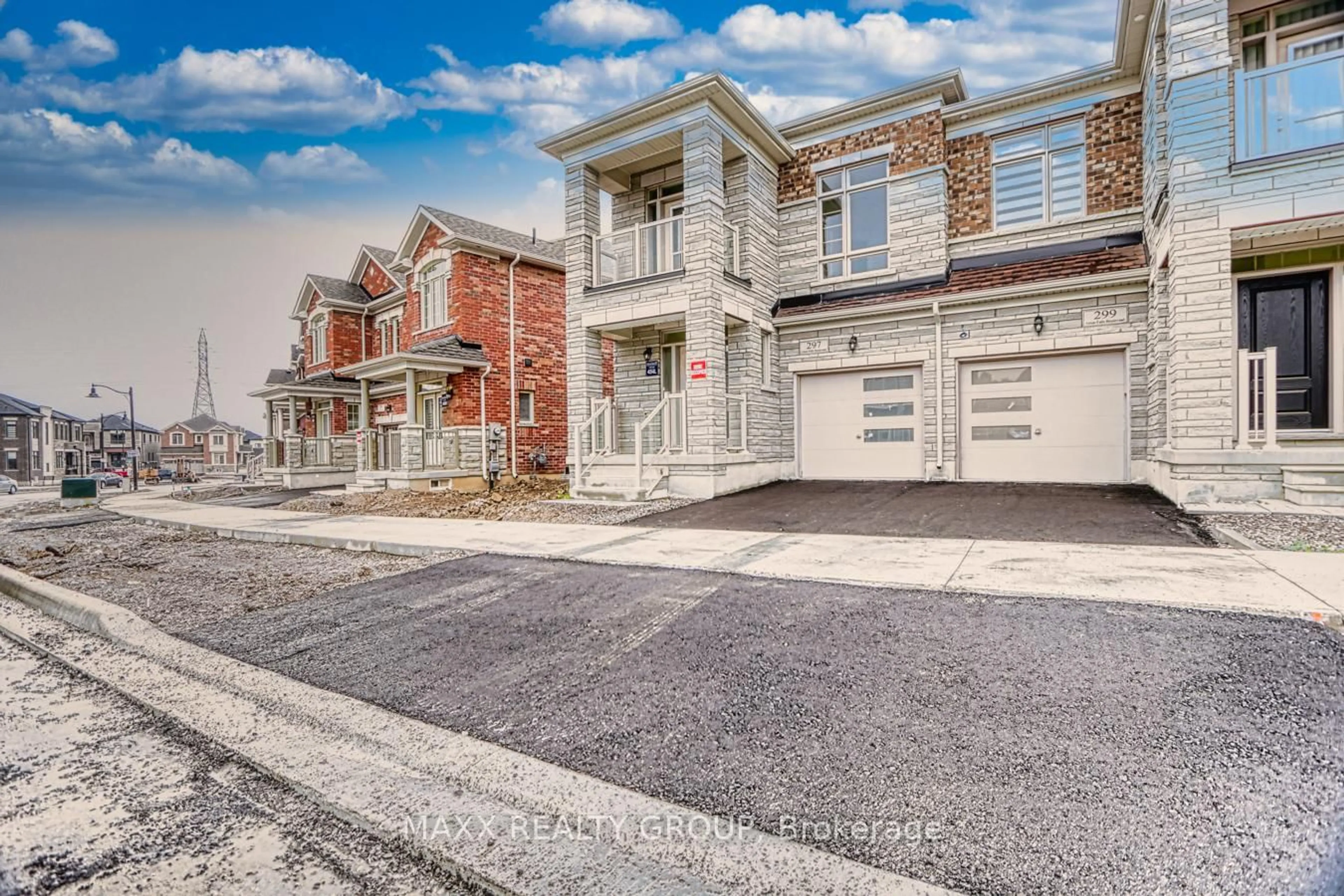 Home with brick exterior material, street for 297 Great Falls Blvd, Hamilton Ontario L0R 2H7