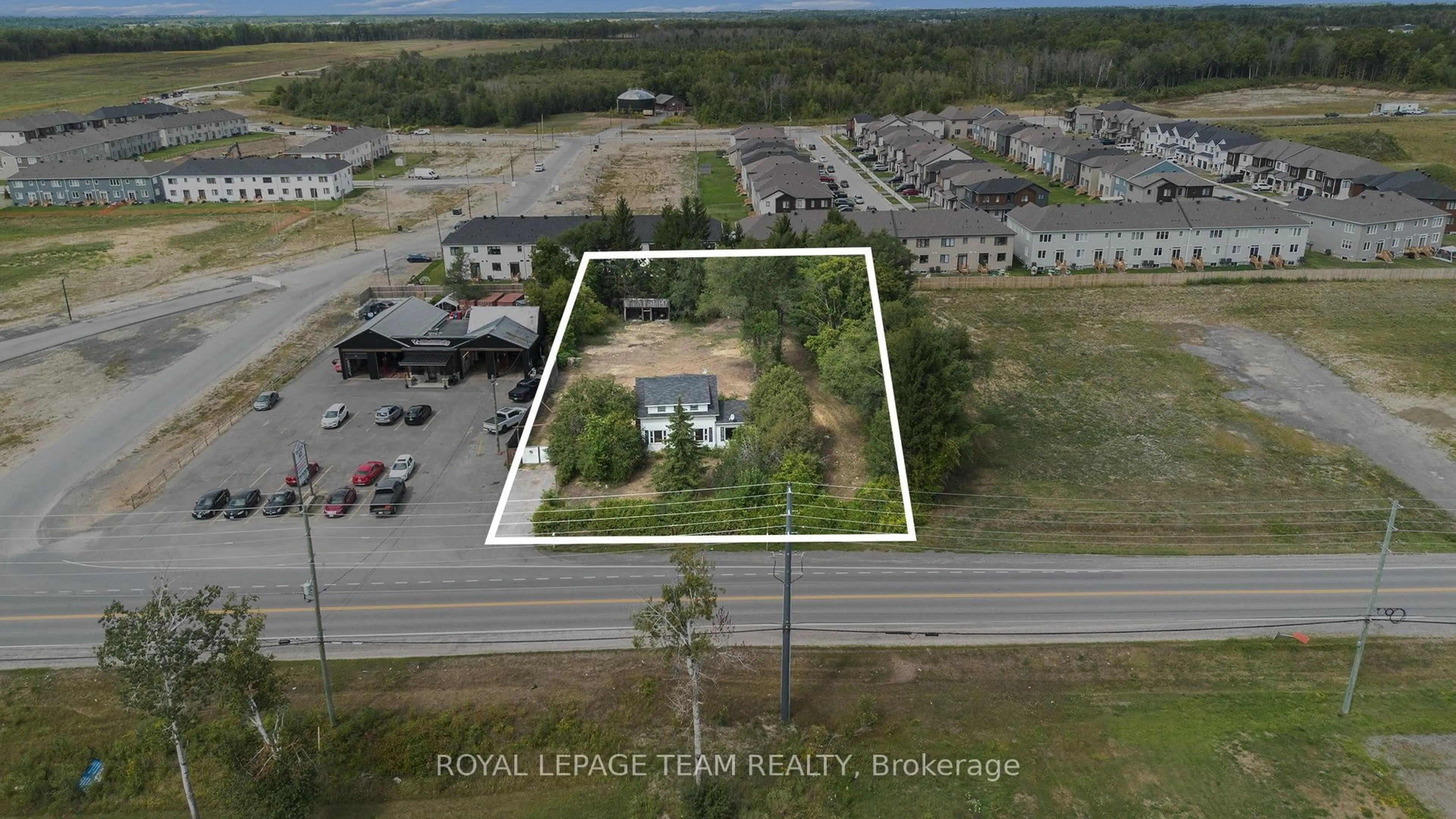 A pic from outside/outdoor area/front of a property/back of a property/a pic from drone, unknown for 2535 County Road 43 Highway, North Grenville Ontario K0G 1J0