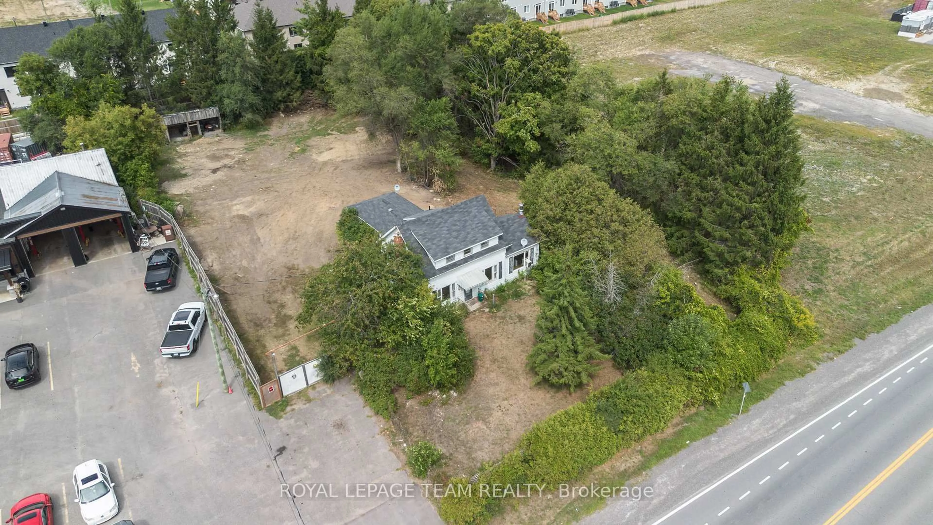 A pic from outside/outdoor area/front of a property/back of a property/a pic from drone, building for 2535 County Road 43 Highway, North Grenville Ontario K0G 1J0
