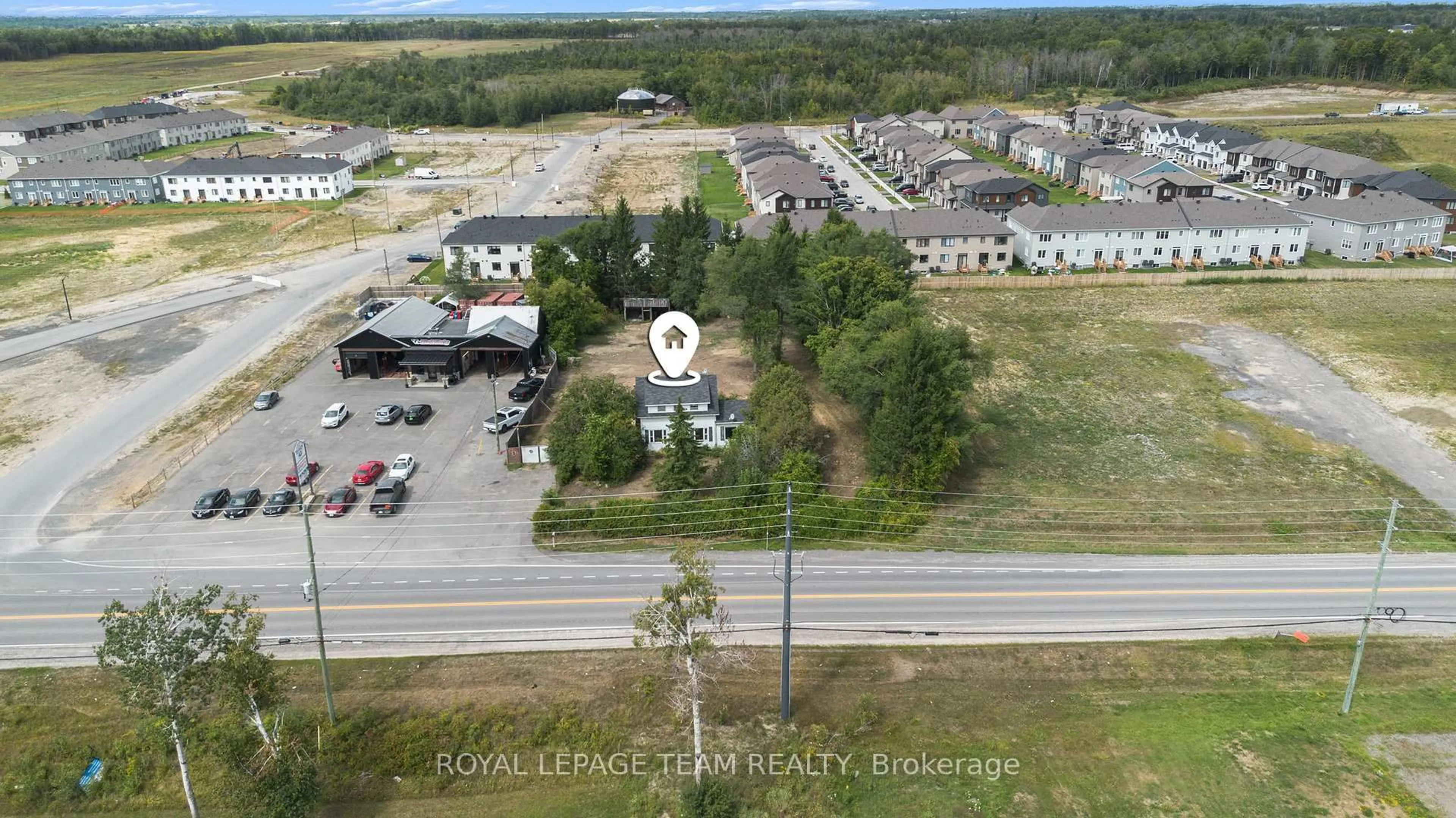 A pic from outside/outdoor area/front of a property/back of a property/a pic from drone, unknown for 2535 County Road 43 Highway, North Grenville Ontario K0G 1J0