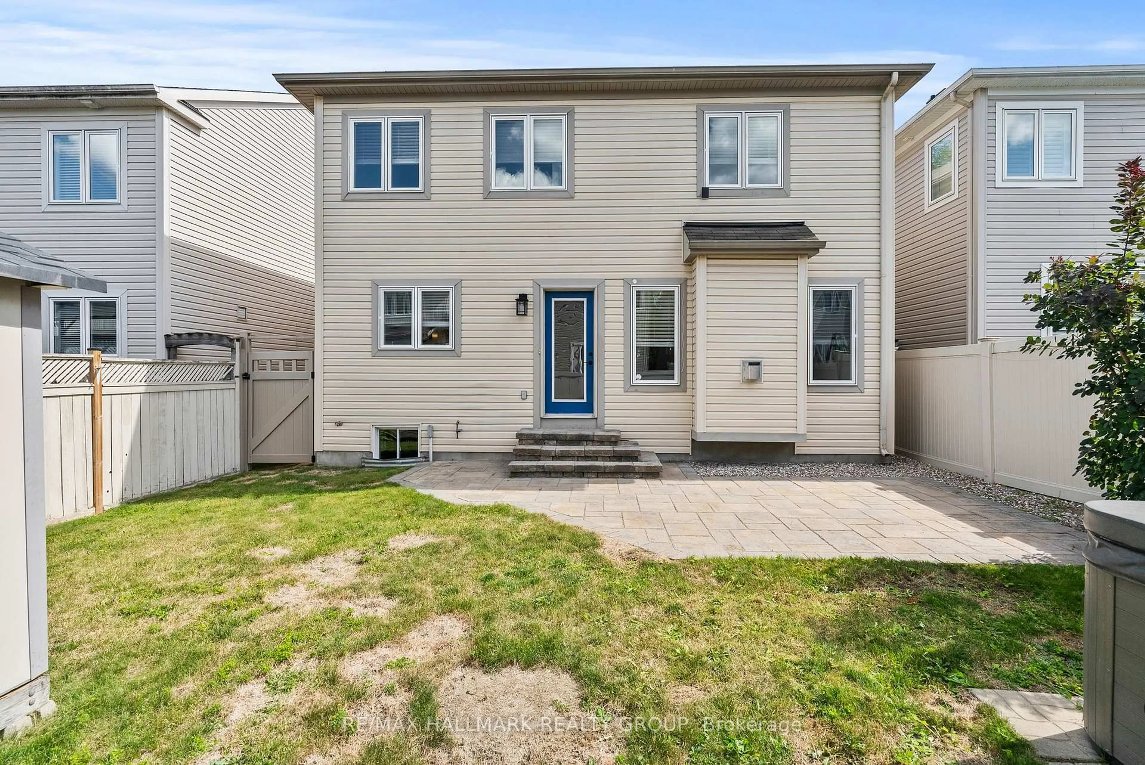 Home with vinyl exterior material, street for 738 TRAMONTANA Pl, Ottawa Ontario K2S 0E7