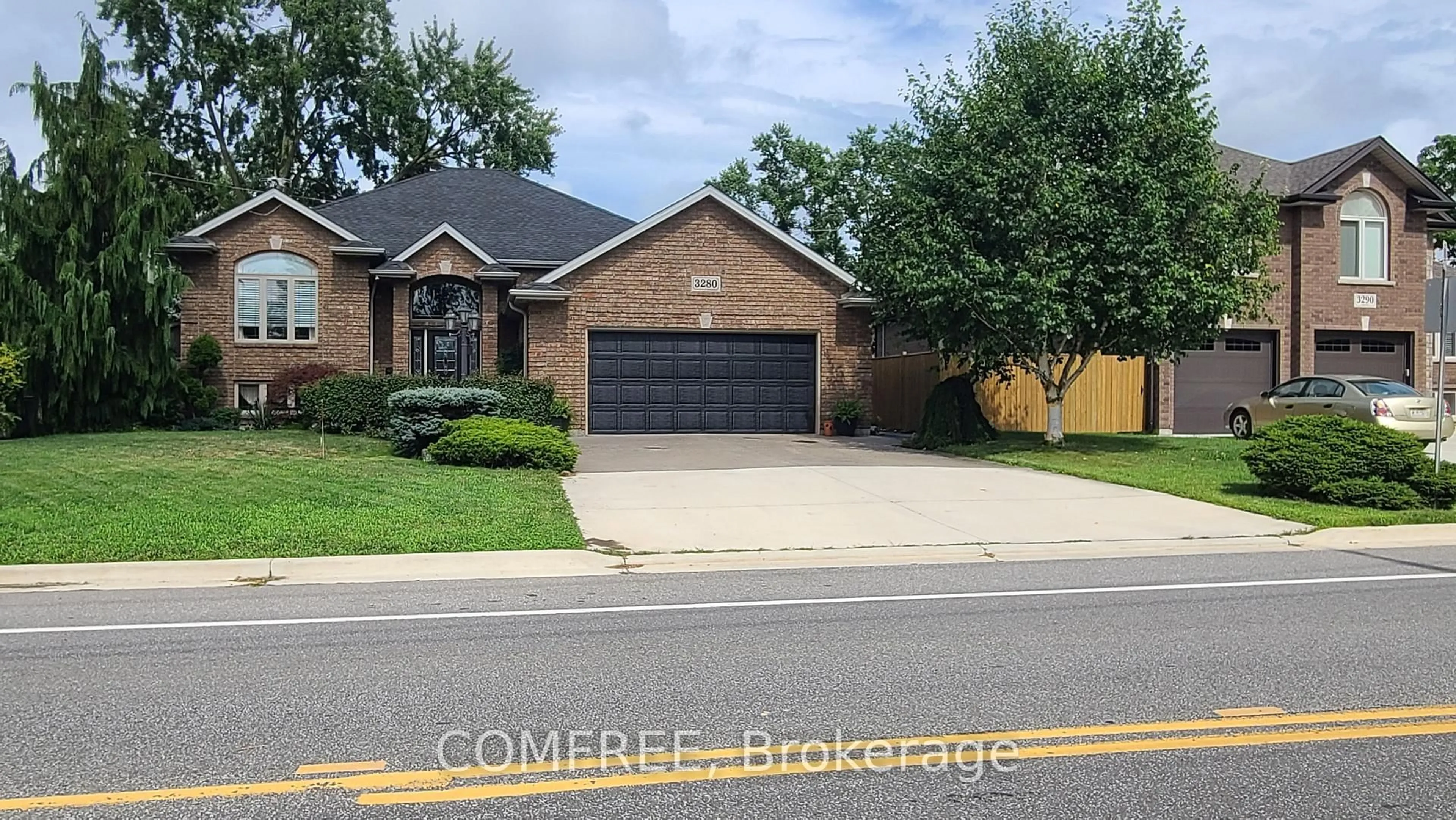 Home with brick exterior material, street for 3280 California Ave, Windsor Ontario N9E 3K7