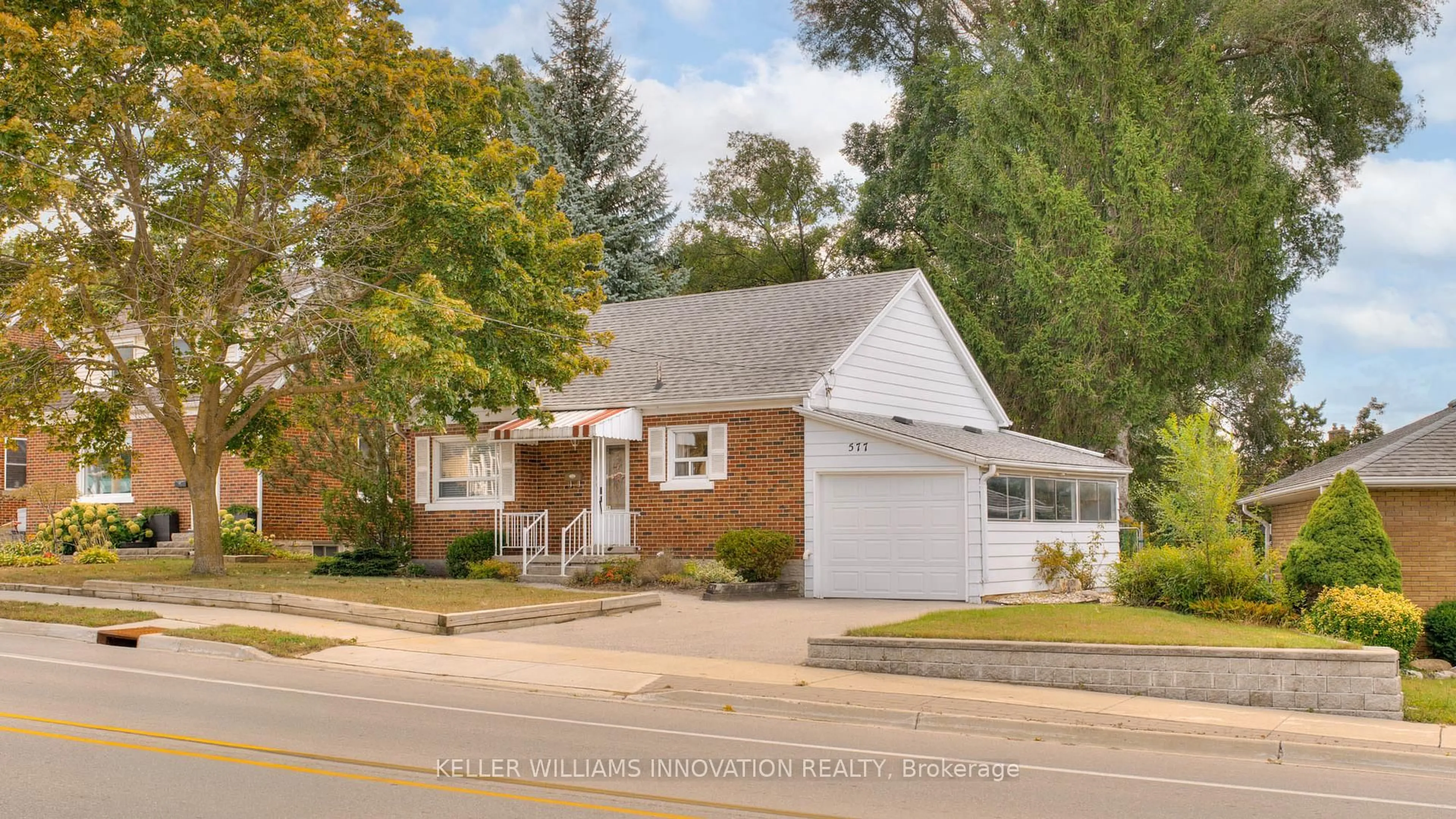 Home with brick exterior material, street for 577 Stirling Ave, Kitchener Ontario N2M 3J5
