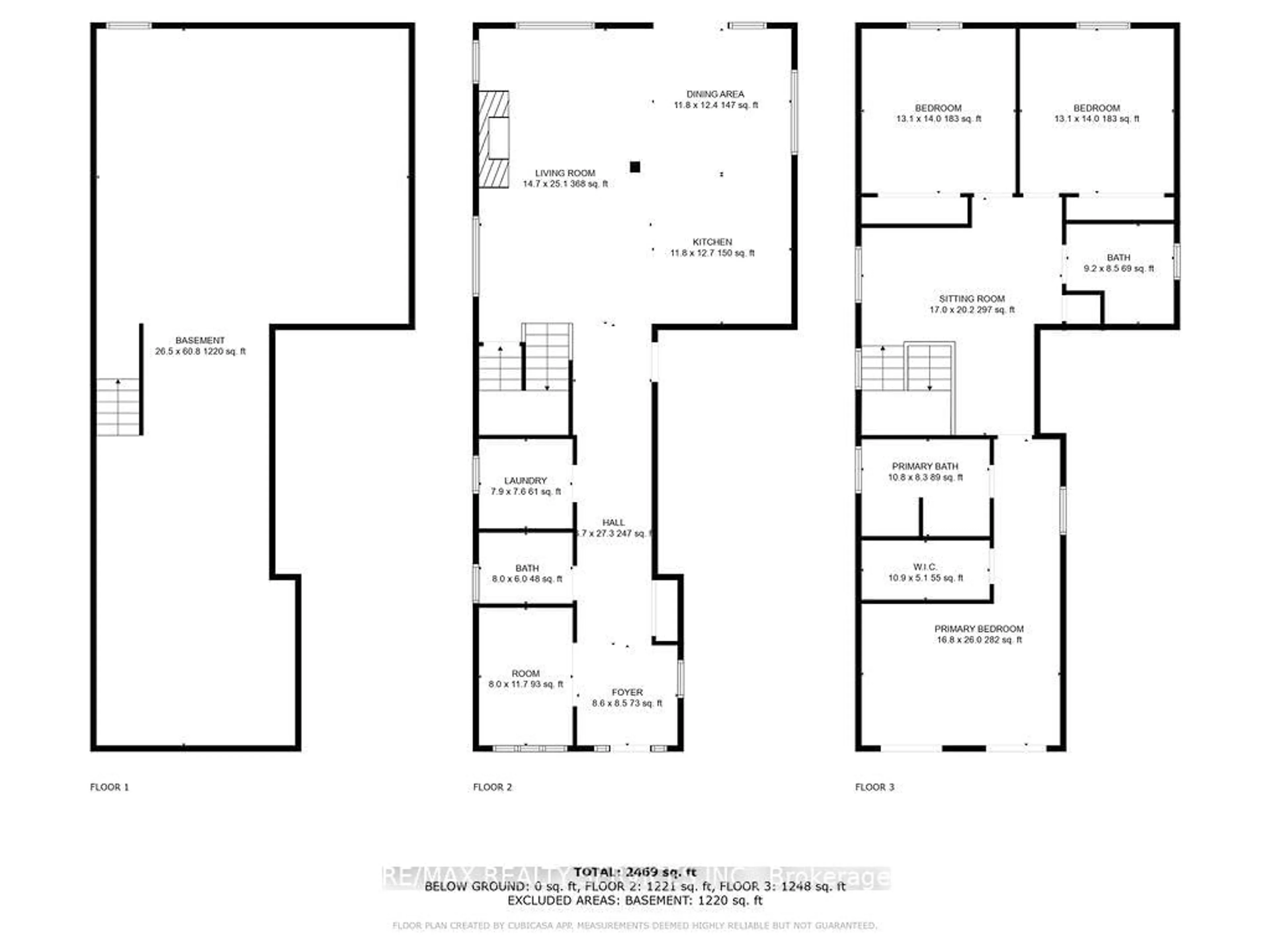 Floor plan for 958 Beach Blvd, Hamilton Ontario L8H 6Z4