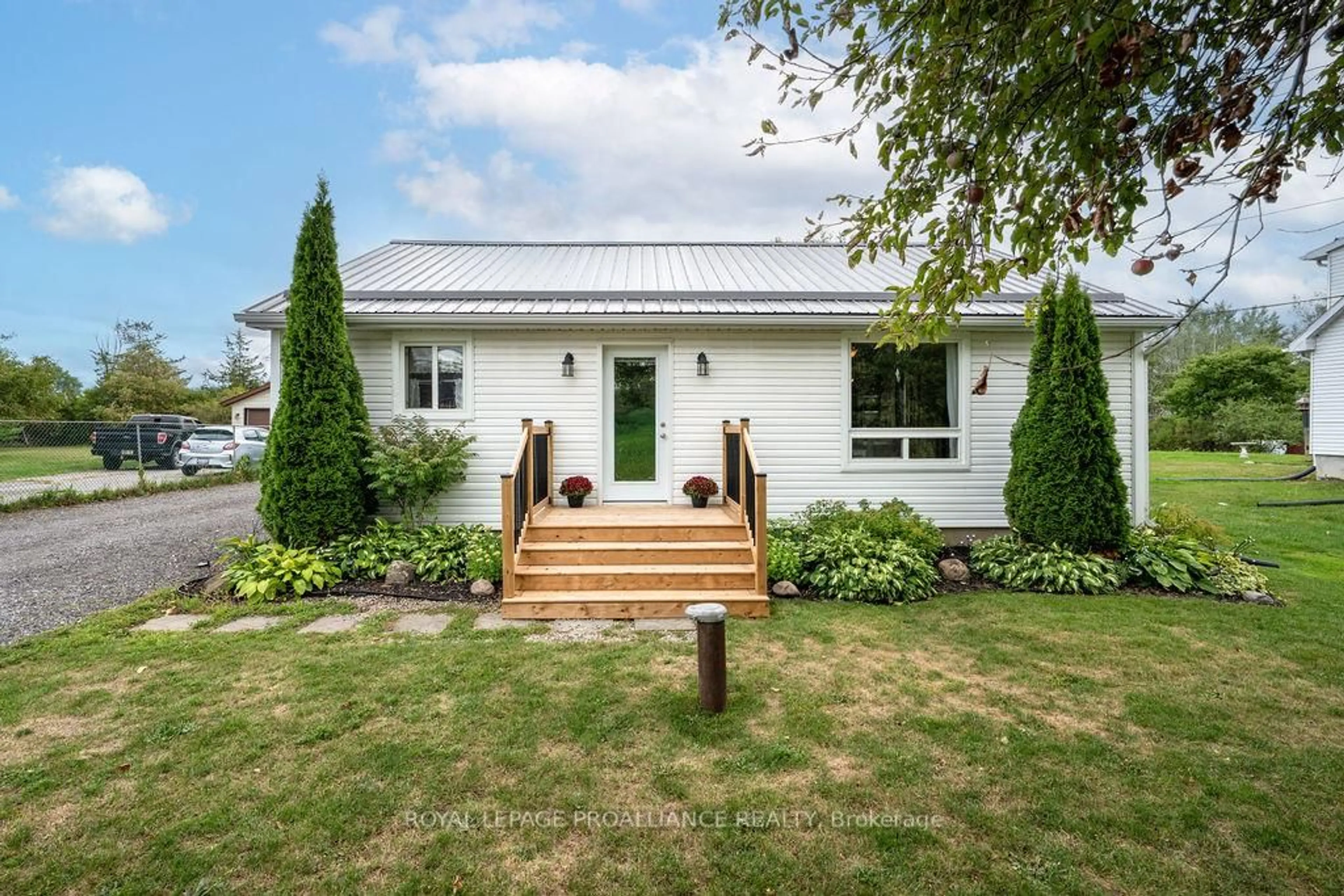 Home with vinyl exterior material, street for 4324 Old 2 Highway, Belleville Ontario K8N 4Z4