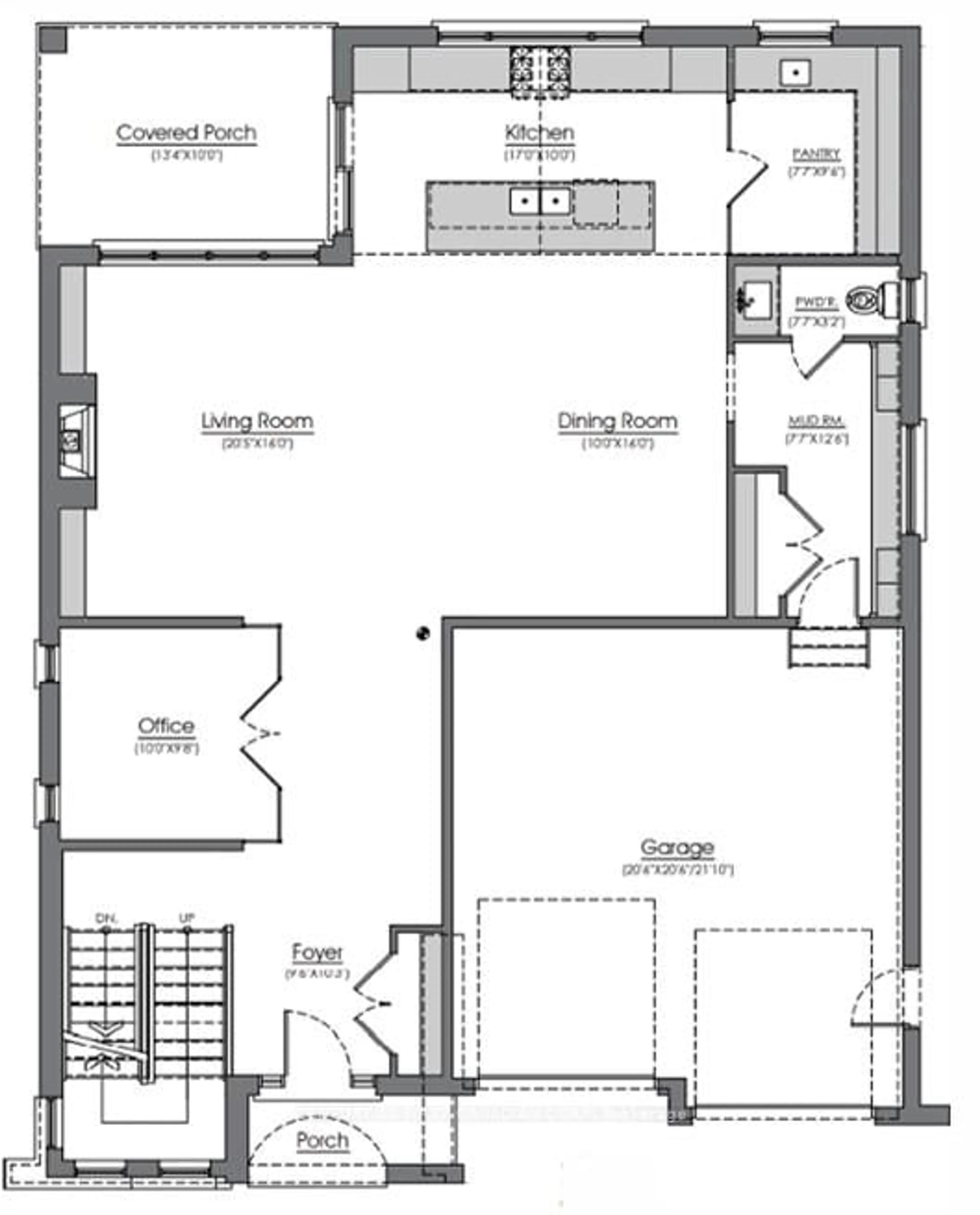 Floor plan for Lot 6 Plum Blossom Crt, London North Ontario N6G 3X9