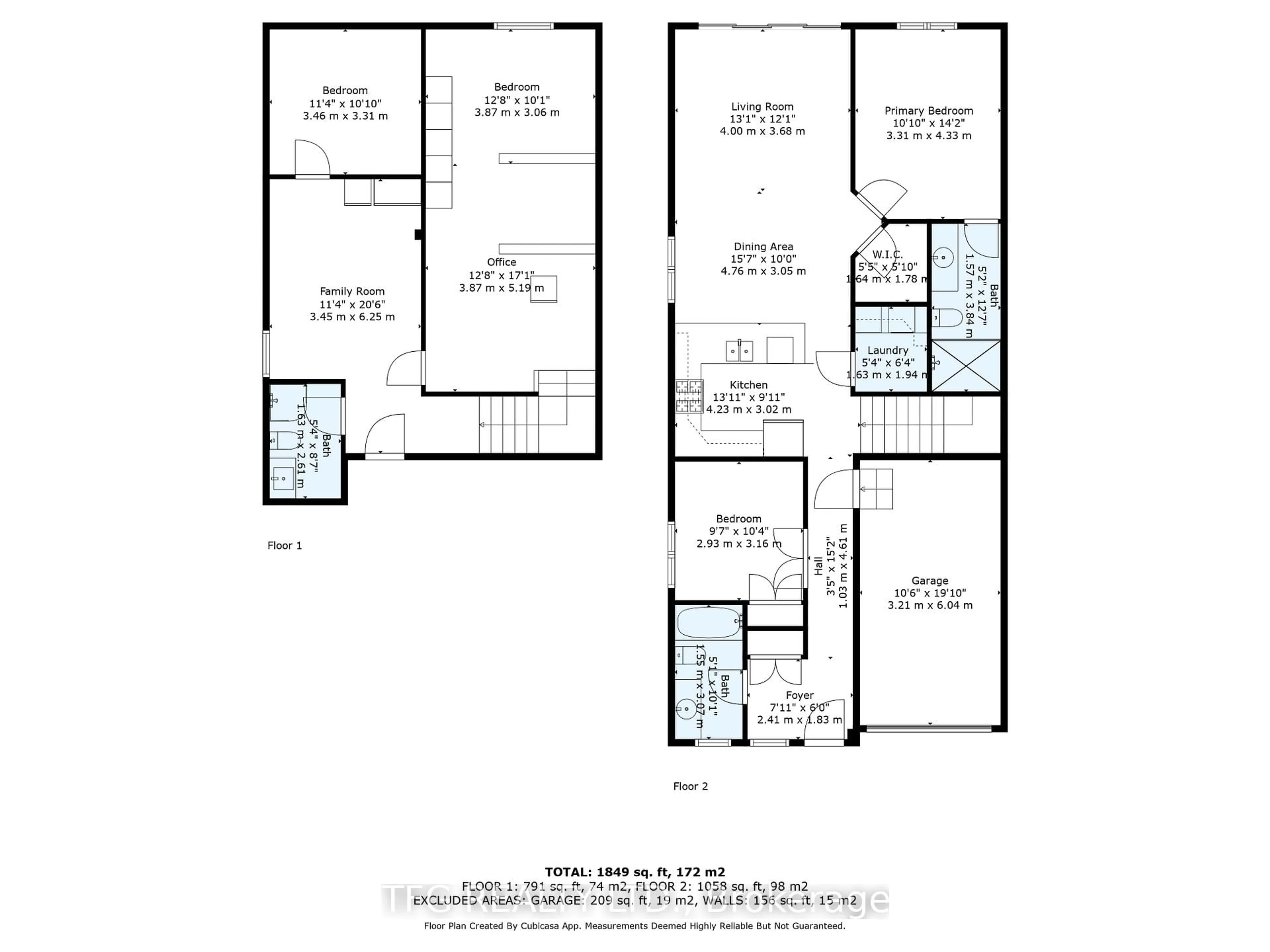 Floor plan for 292 Rollings St, Cobourg Ontario K9A 0G8